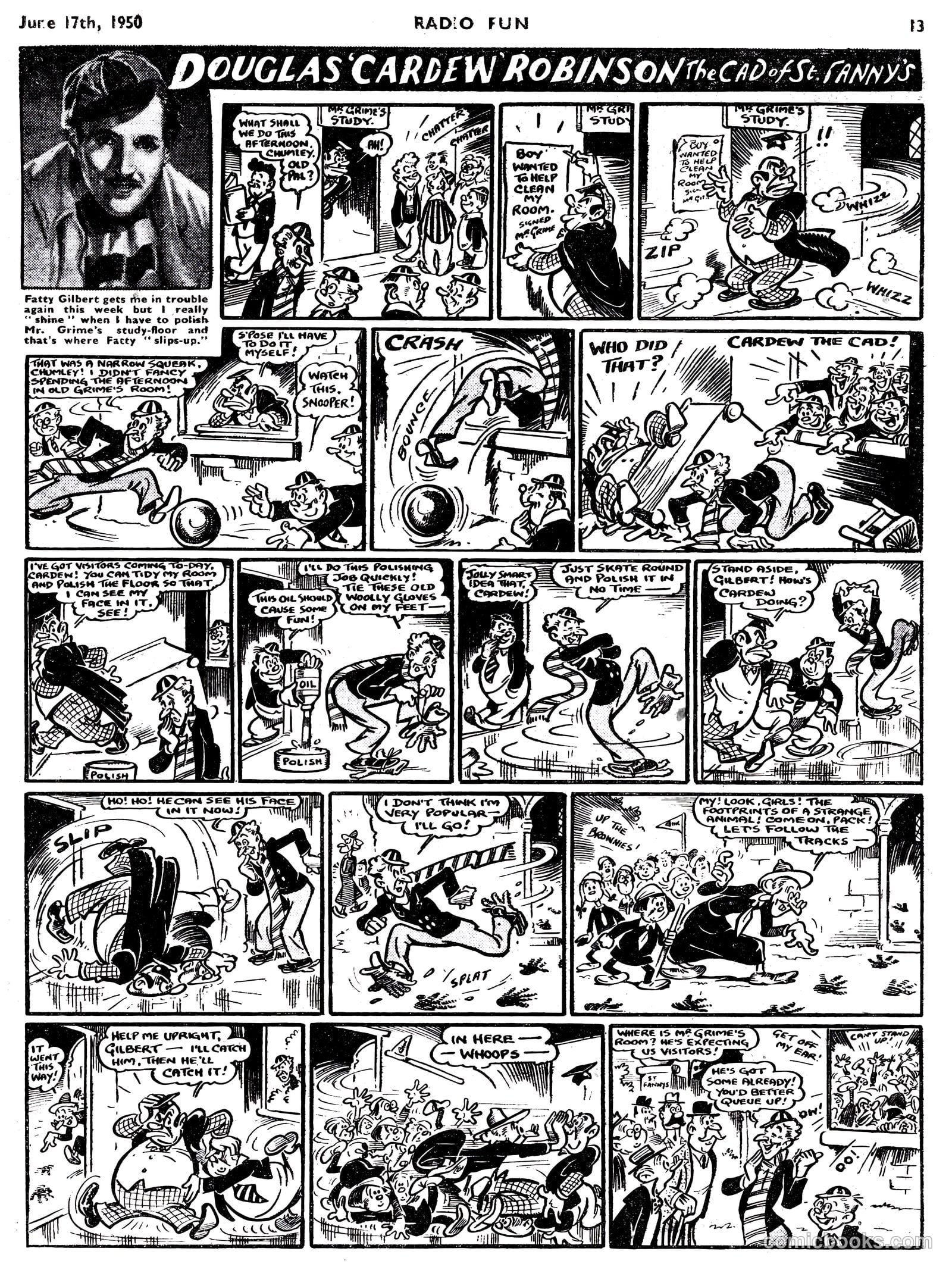 Radio Fun #610 (1950) — page 13 of 16