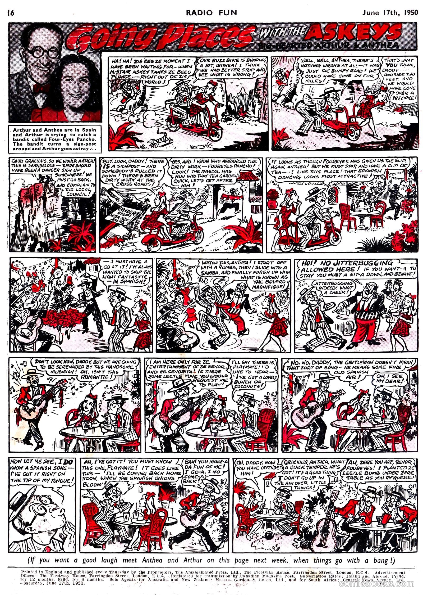 Radio Fun #610 (1950) — page 16 of 16