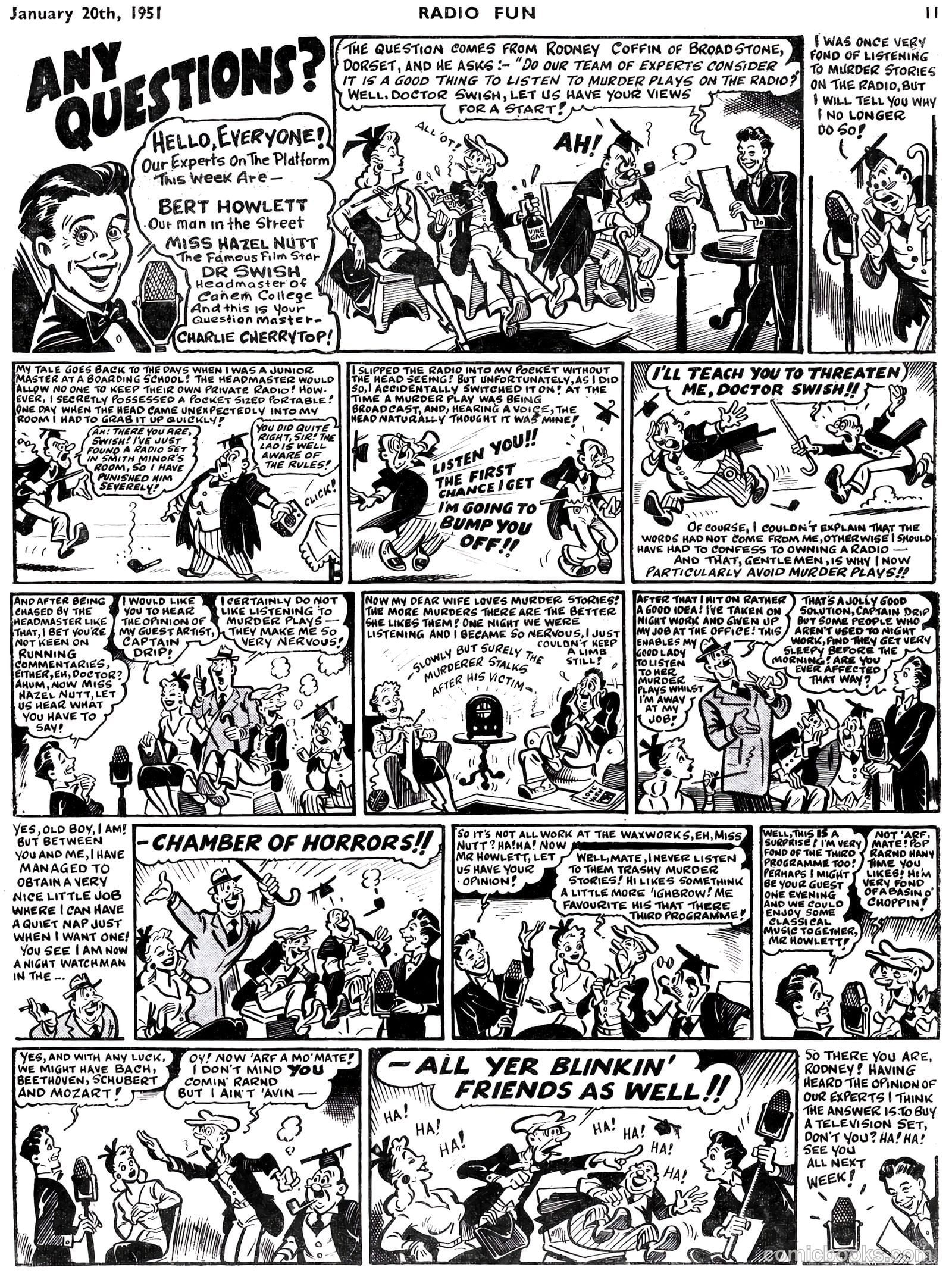 Radio Fun #641 (1951) — page 11 of 16
