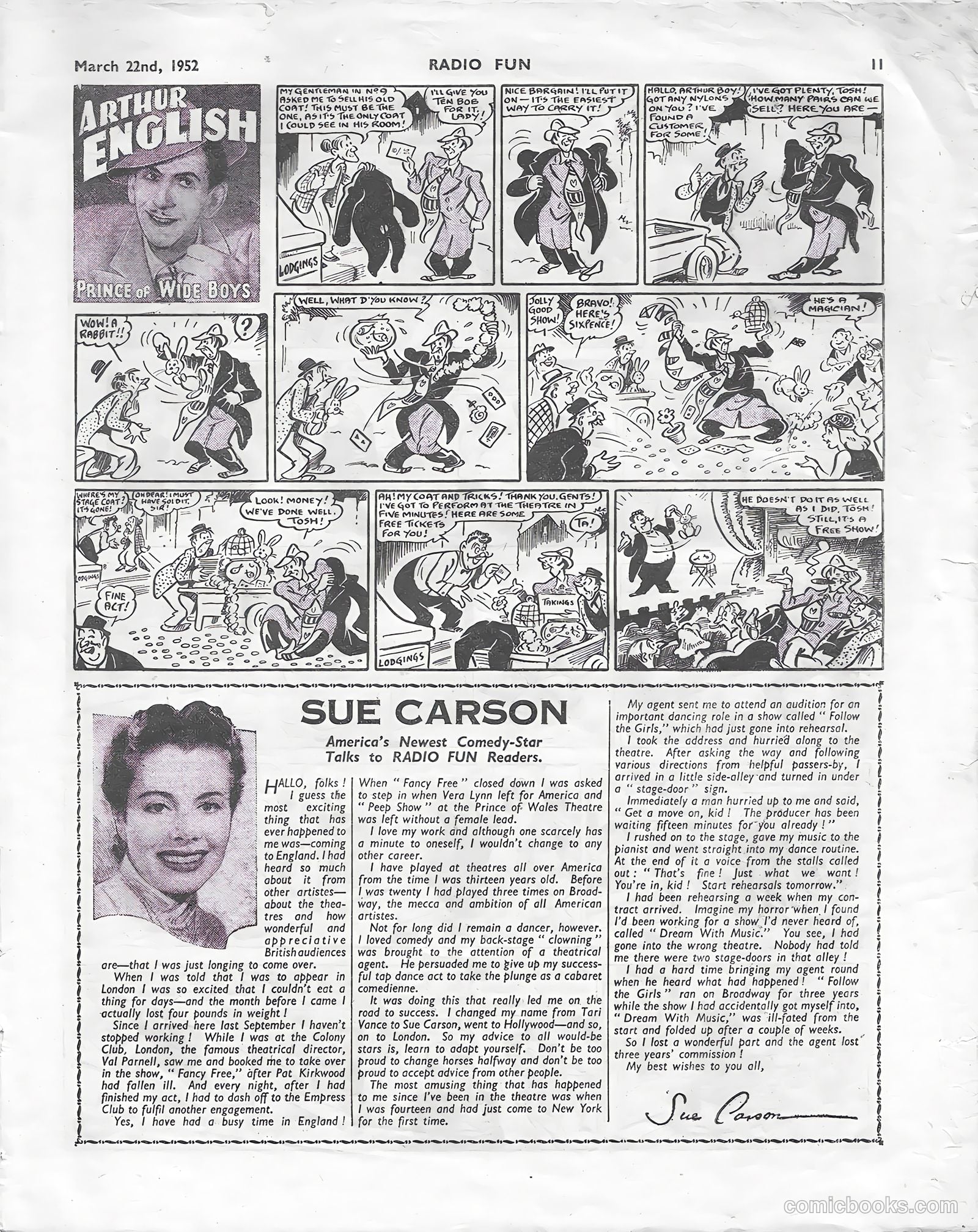 Radio Fun #702 (1952) — page 11 of 16