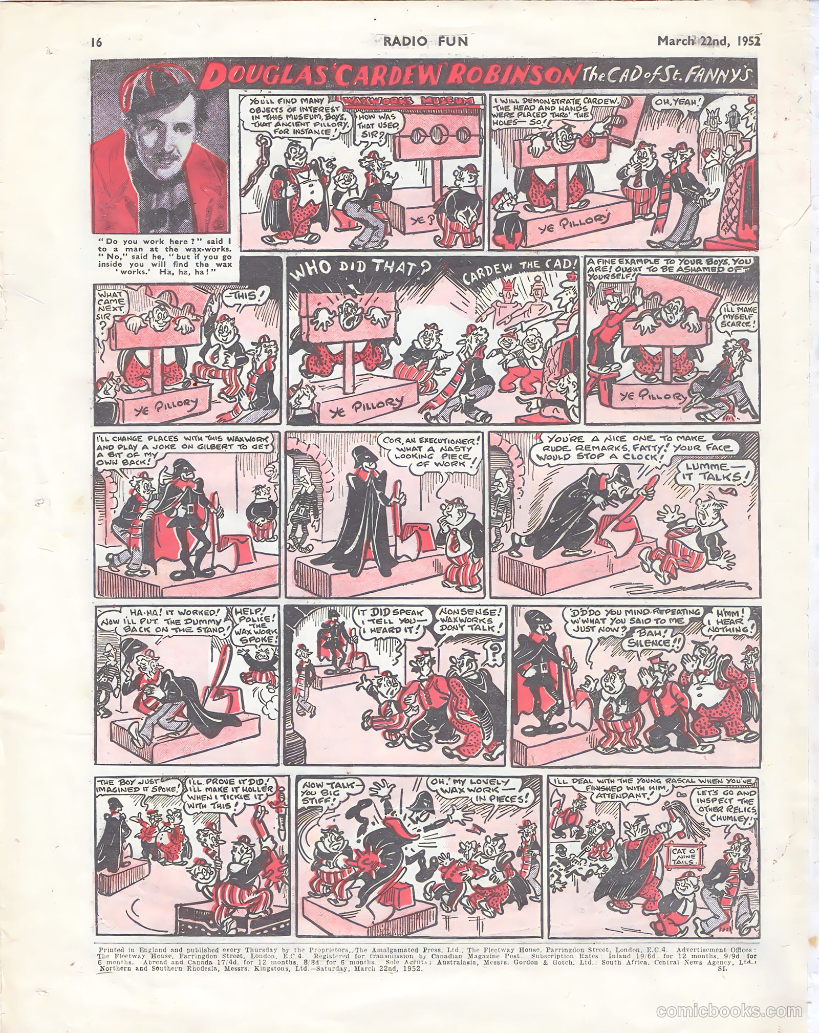 Radio Fun #702 (1952) — page 16 of 16