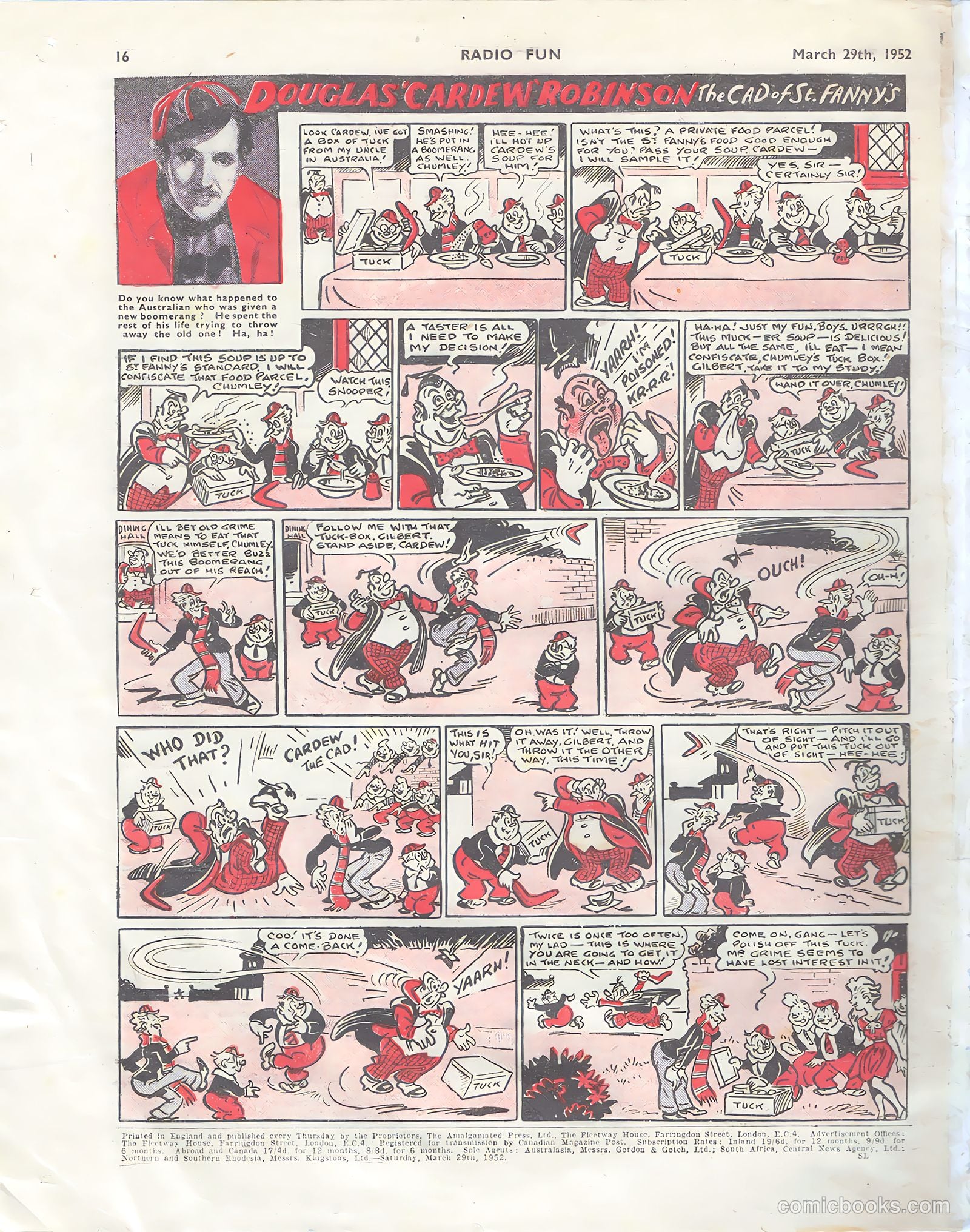 Radio Fun #703 (1952) — page 16 of 16