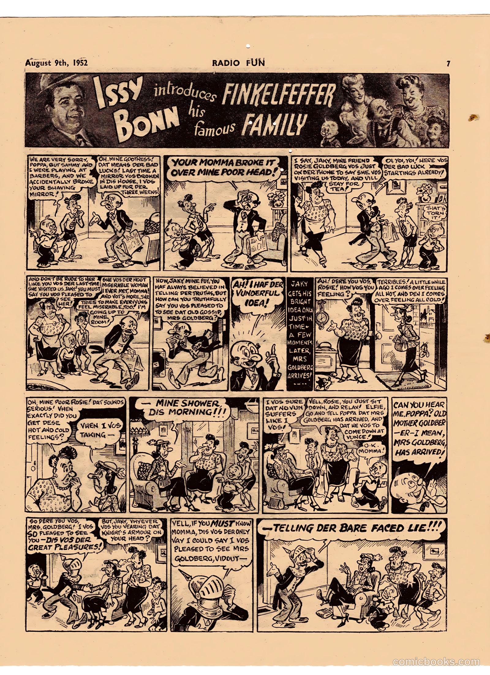 Radio Fun #722 (1952) — page 7 of 16