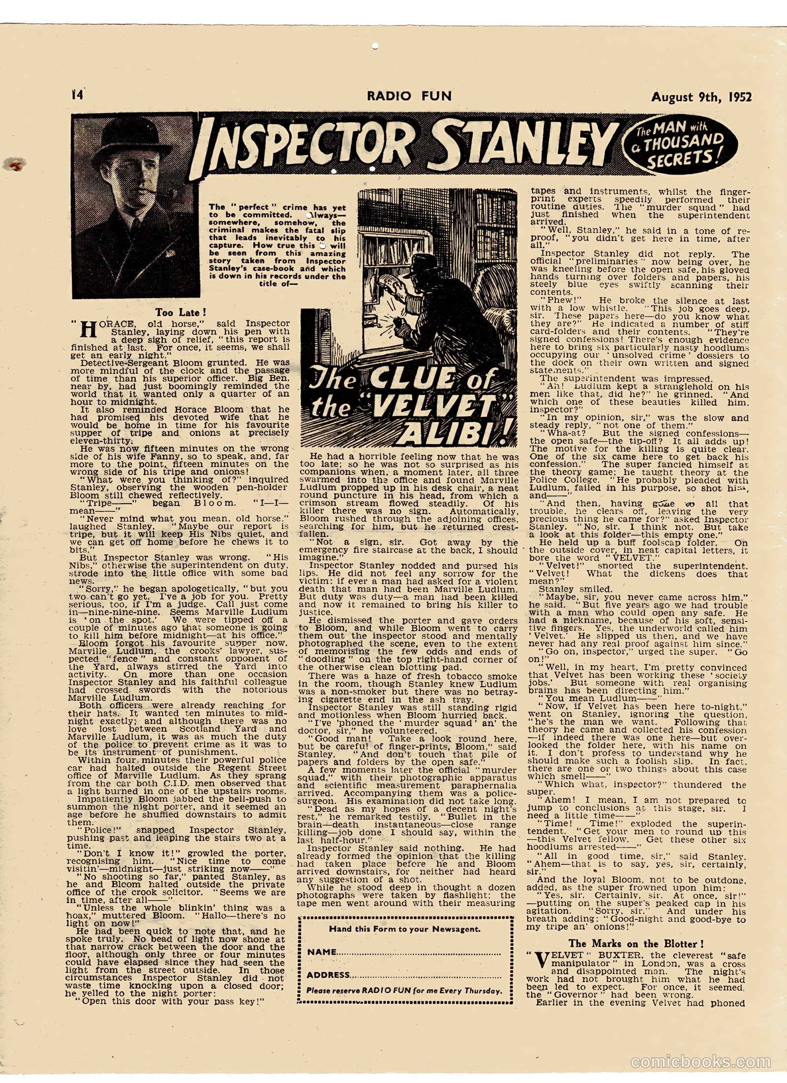 Radio Fun #722 (1952) — page 14 of 16