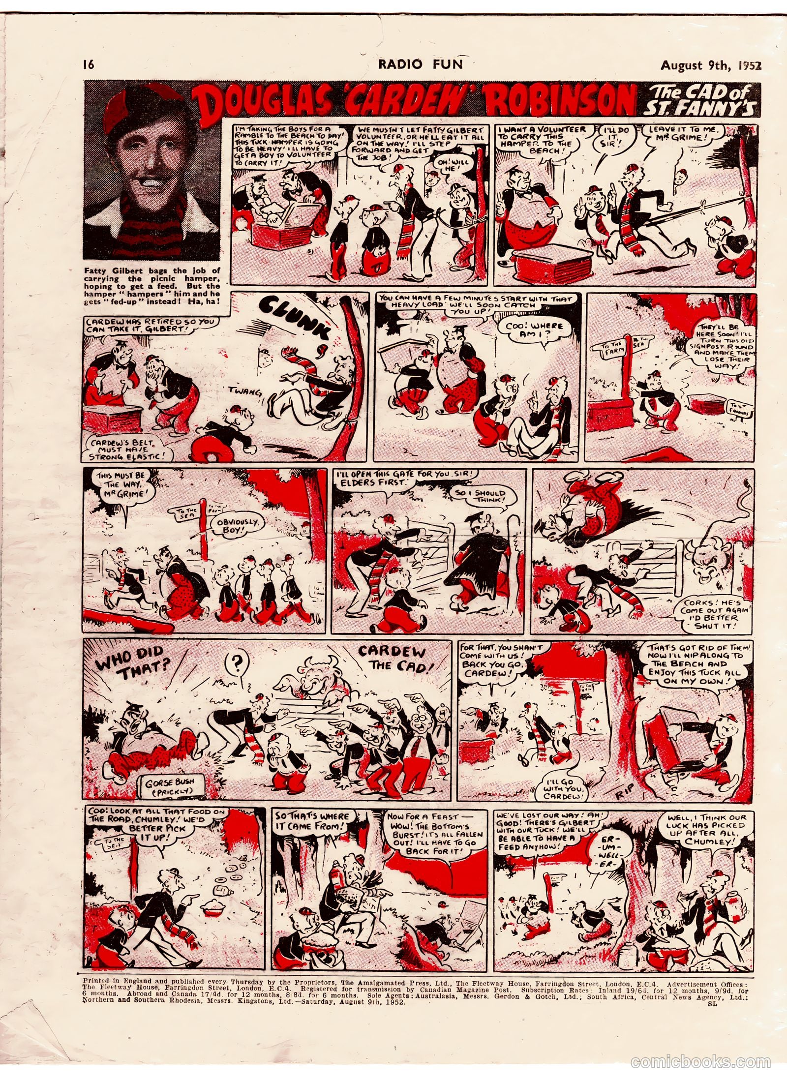 Radio Fun #722 (1952) — page 16 of 16