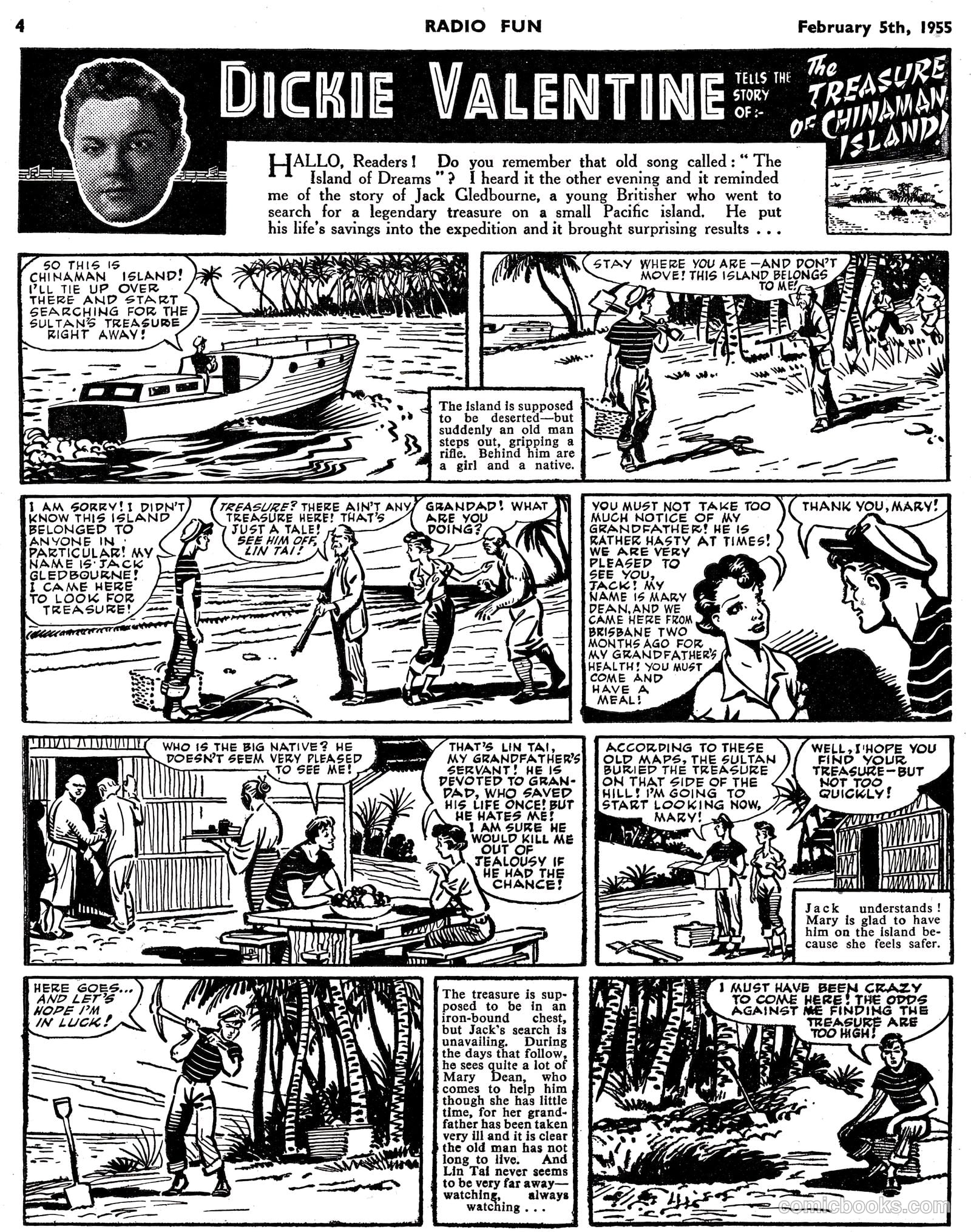 Radio Fun #852 (1955) — page 4 of 16