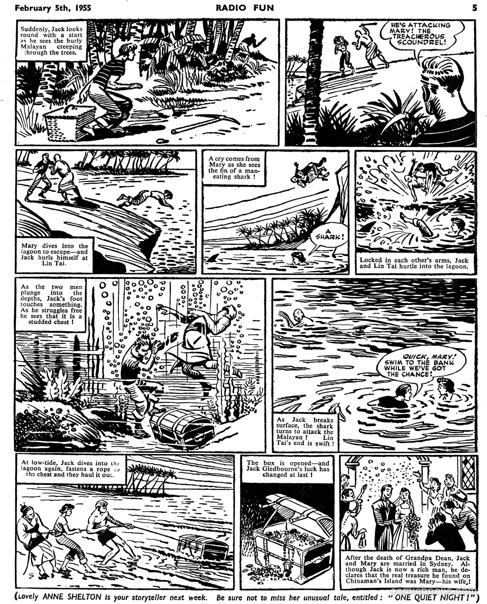 Radio Fun #852 (1955) — page 5 of 16
