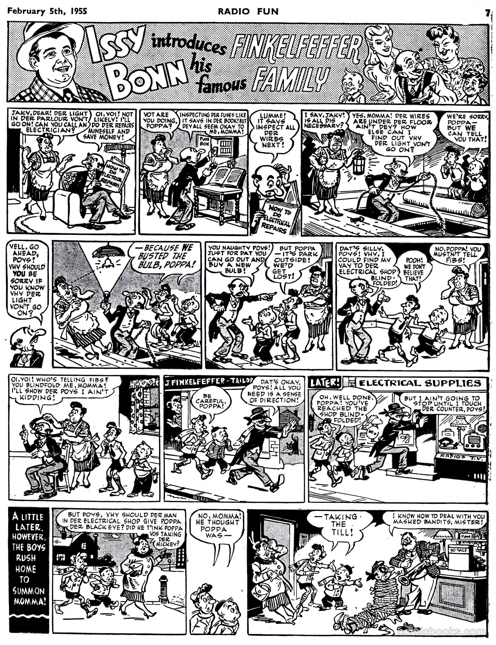 Radio Fun #852 (1955) — page 7 of 16