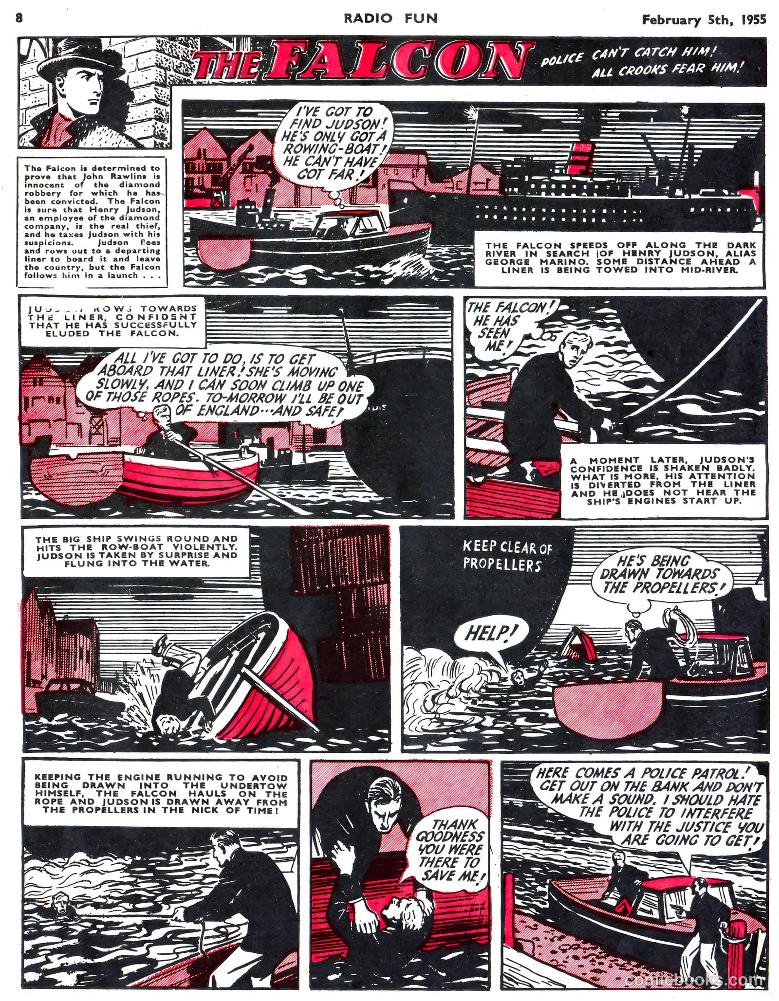 Radio Fun #852 (1955) — page 8 of 16