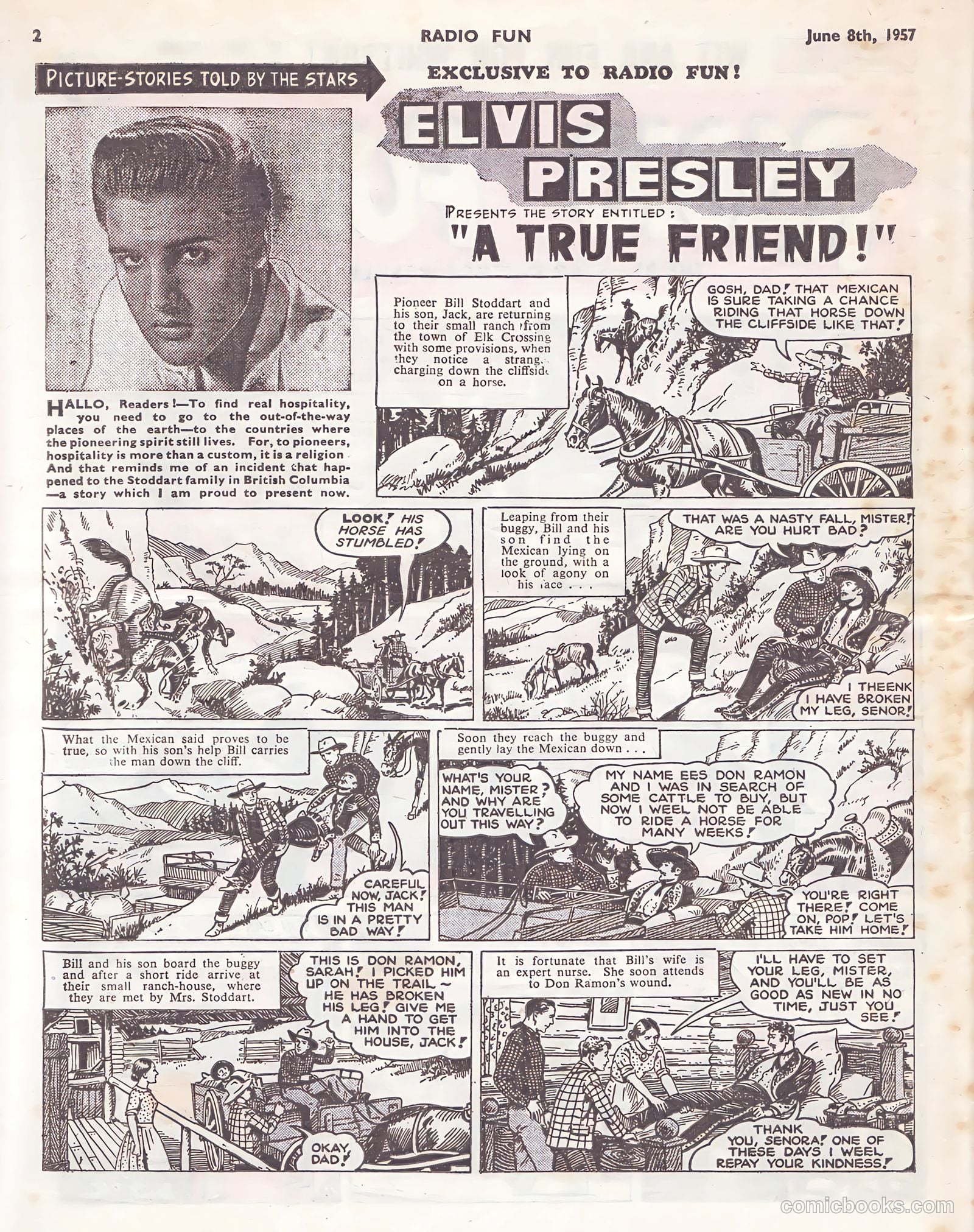 Radio Fun #974 (1957) — page 2 of 20