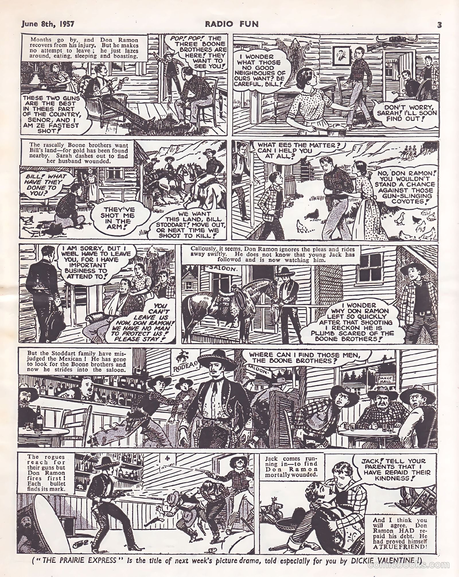 Radio Fun #974 (1957) — page 3 of 20
