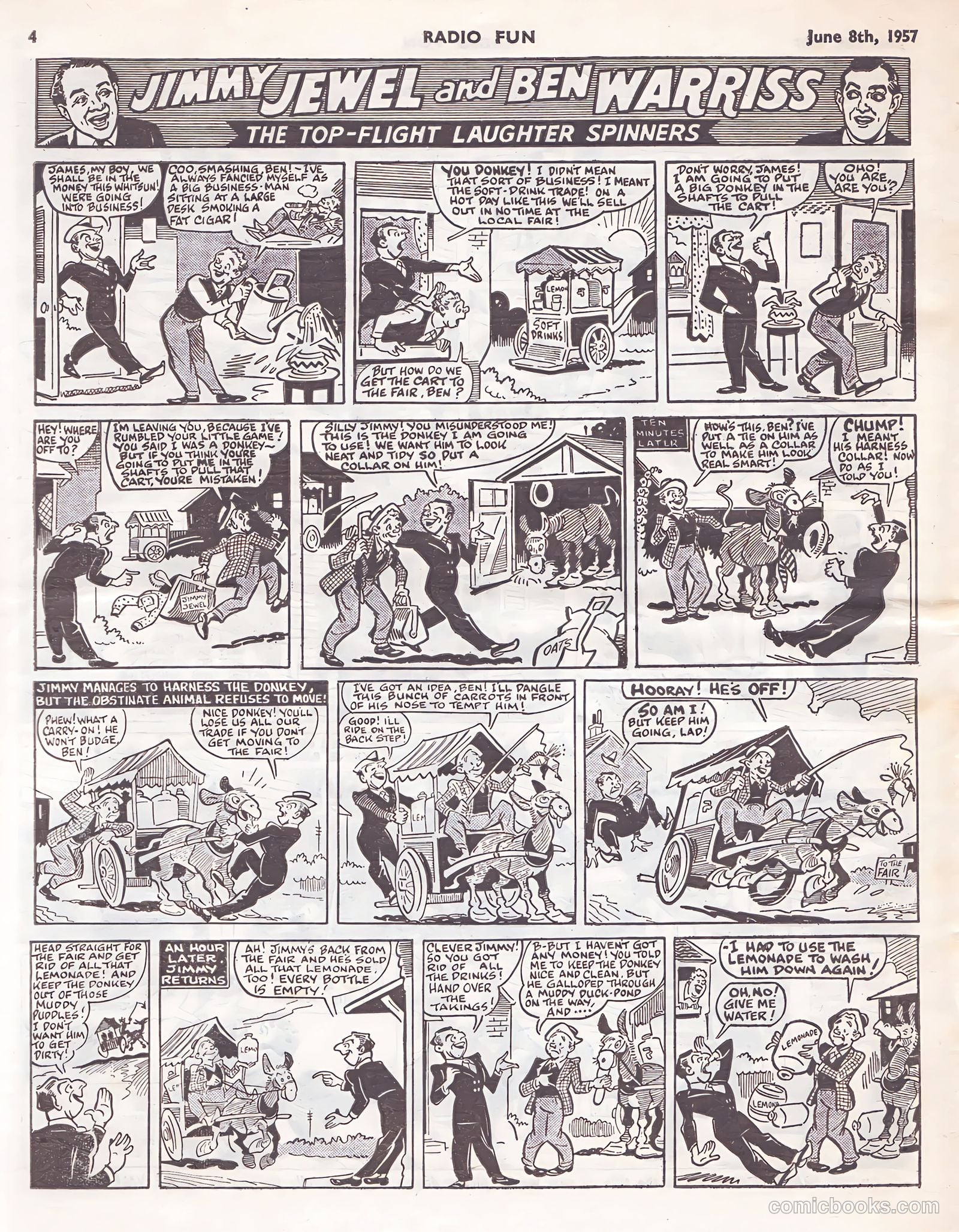 Radio Fun #974 (1957) — page 4 of 20