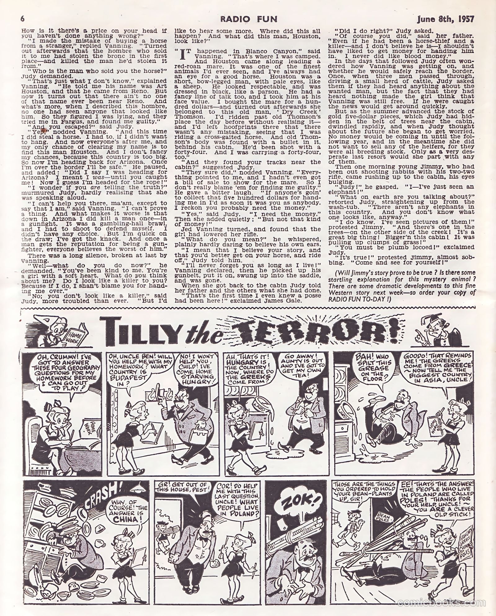 Radio Fun #974 (1957) — page 6 of 20