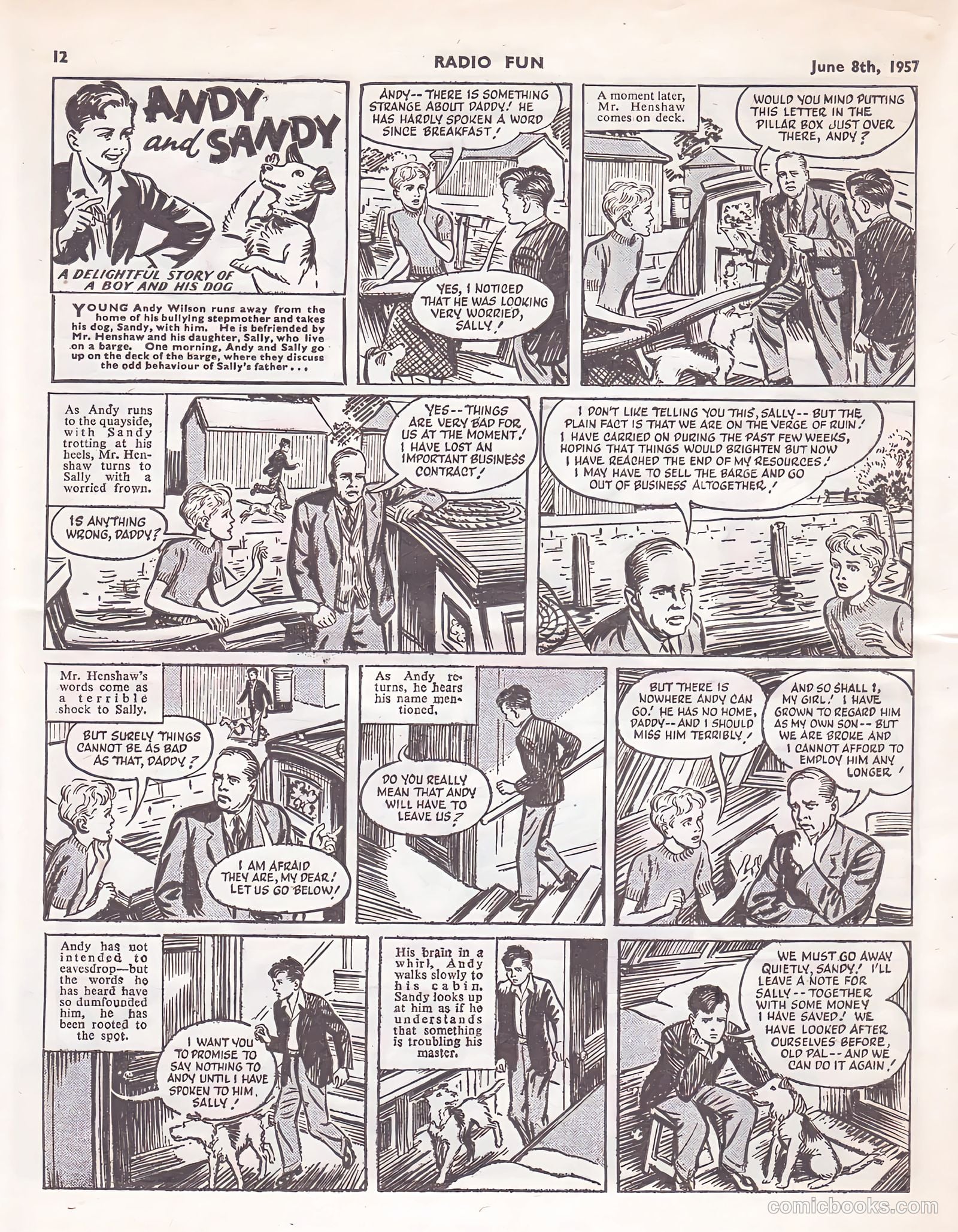 Radio Fun #974 (1957) — page 12 of 20