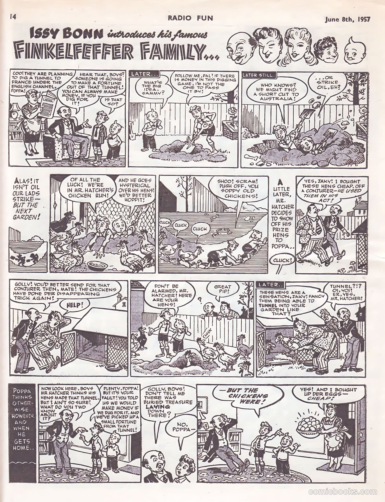 Radio Fun #974 (1957) — page 14 of 20