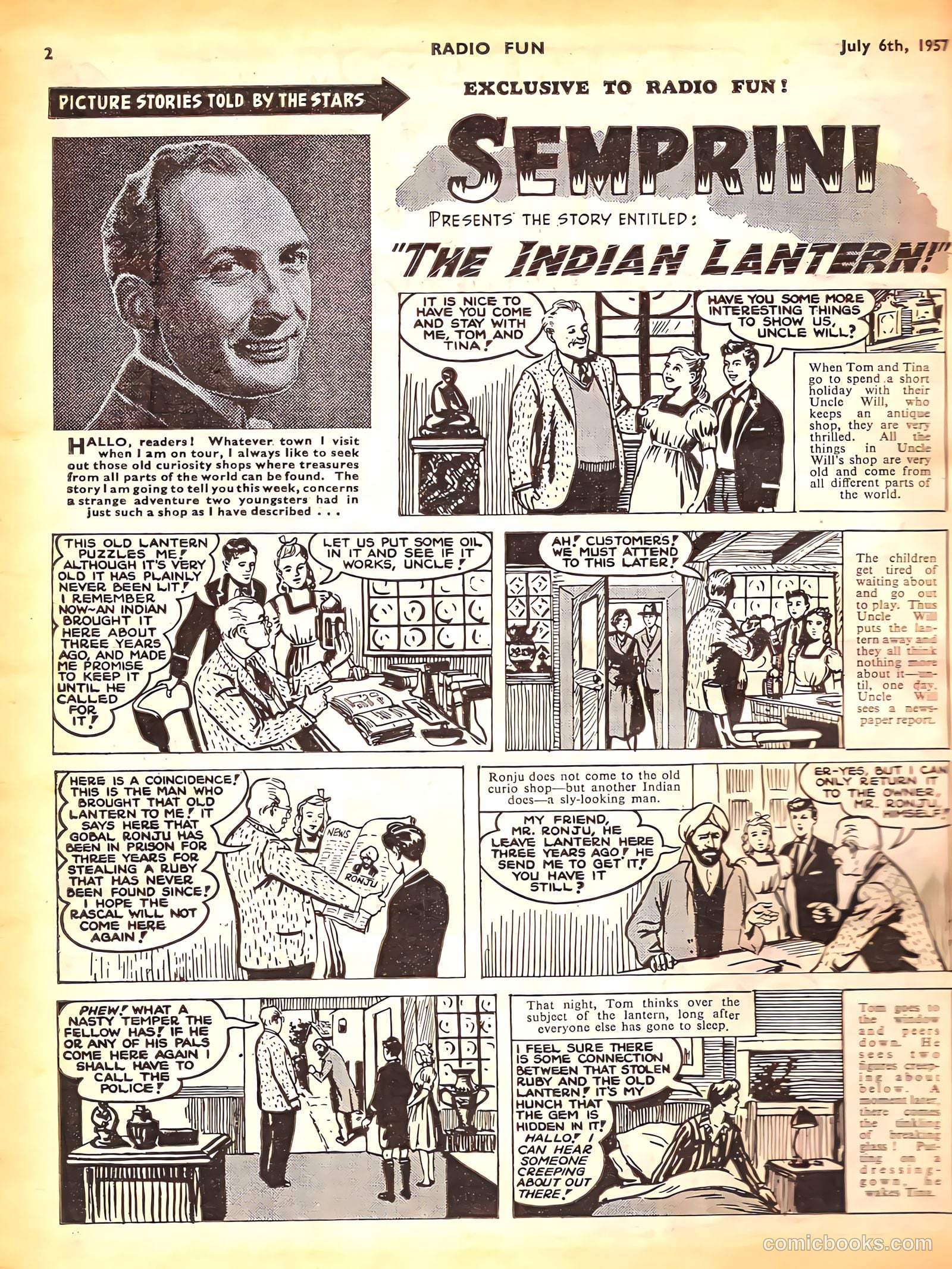 Radio Fun #978 (1957) — page 2 of 20