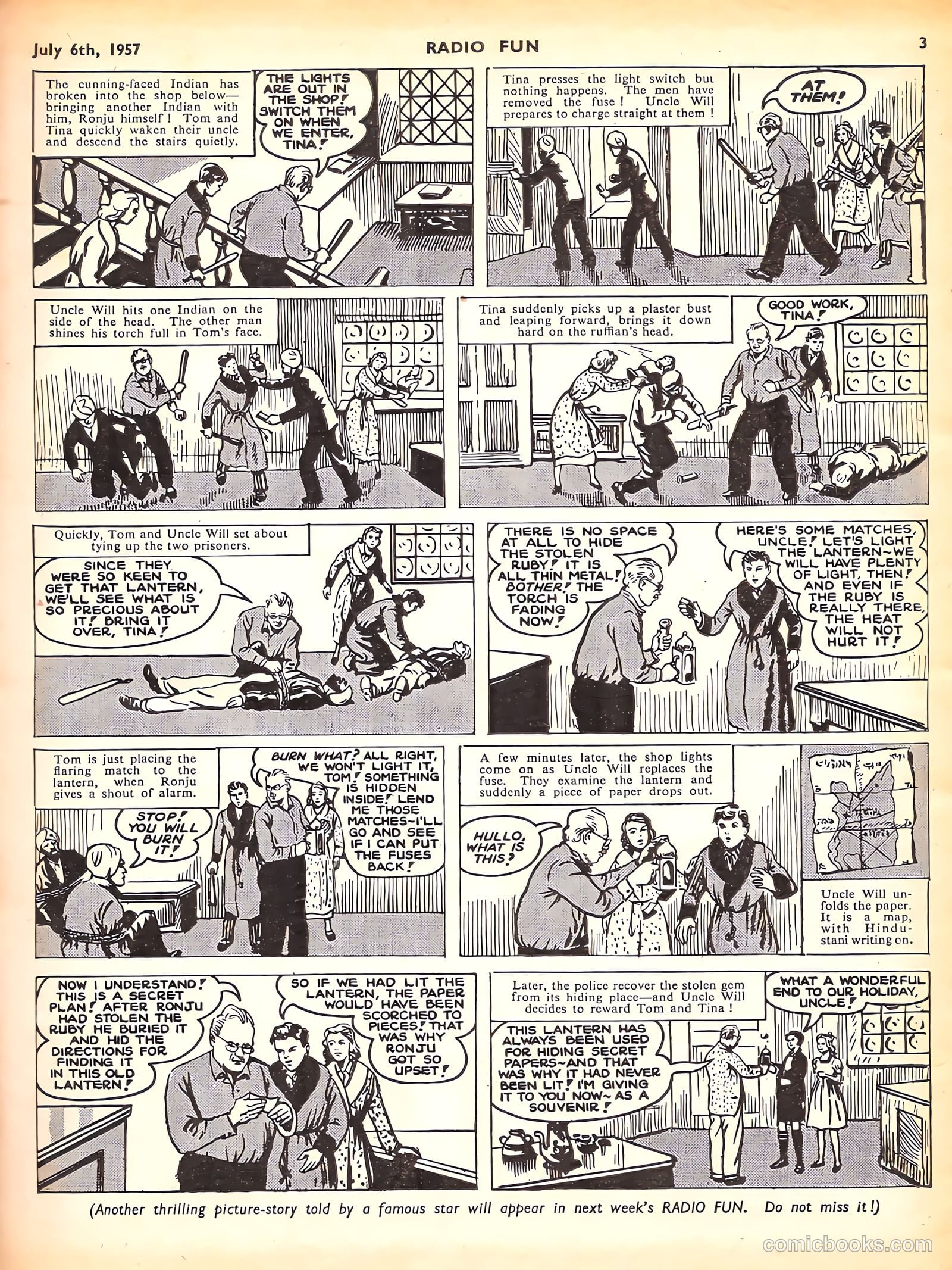 Radio Fun #978 (1957) — page 3 of 20