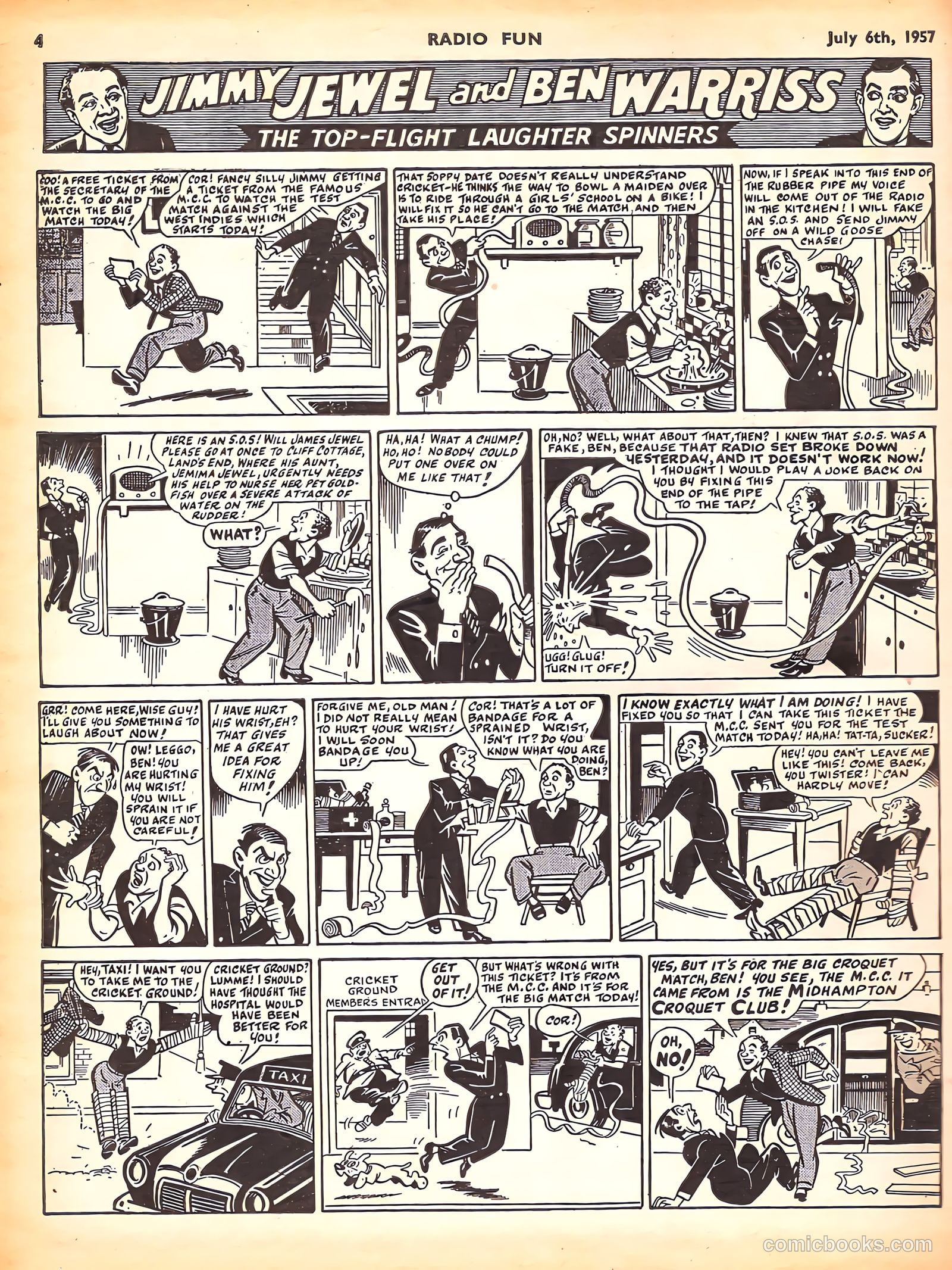 Radio Fun #978 (1957) — page 4 of 20