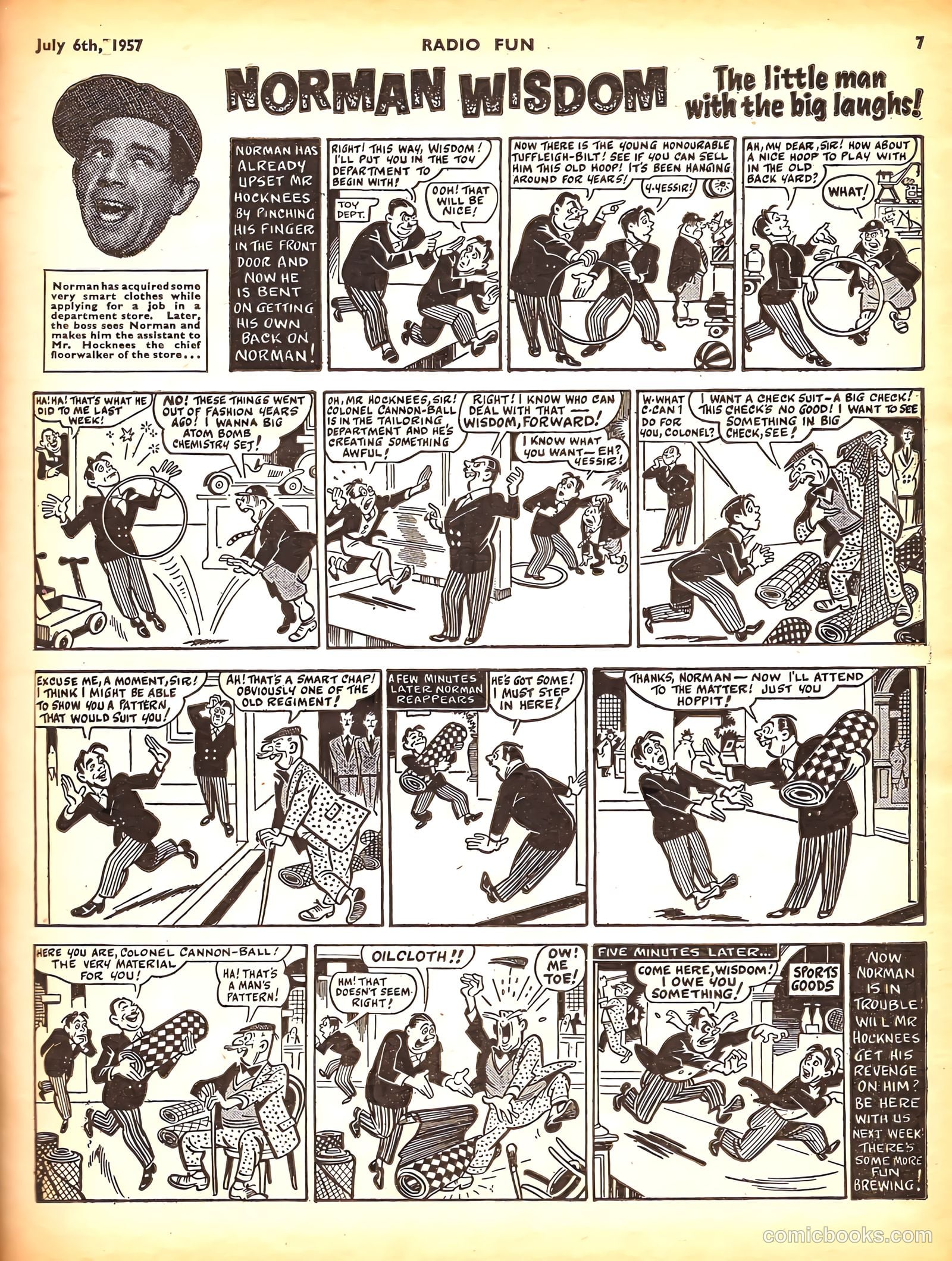 Radio Fun #978 (1957) — page 7 of 20