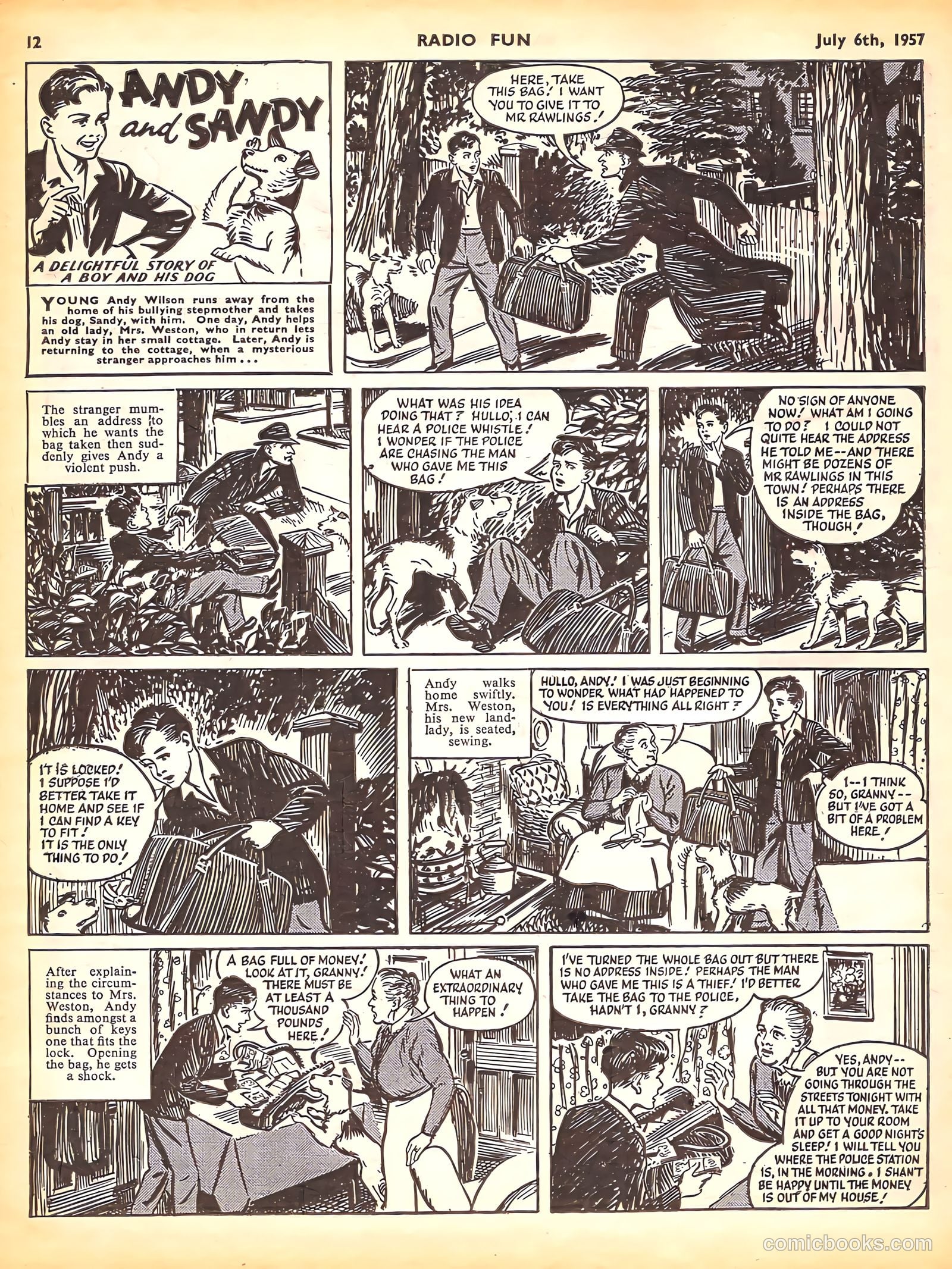 Radio Fun #978 (1957) — page 12 of 20