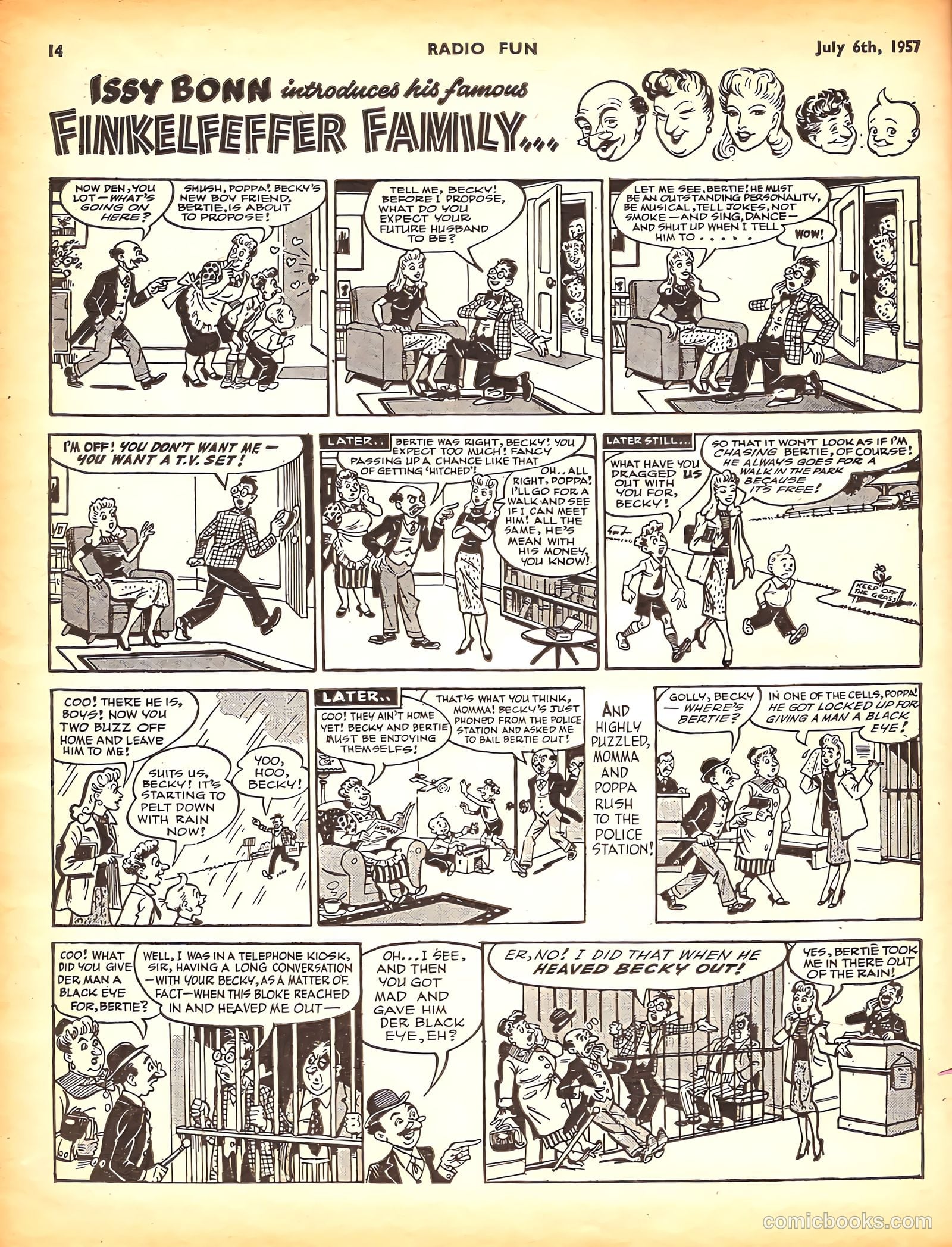 Radio Fun #978 (1957) — page 14 of 20