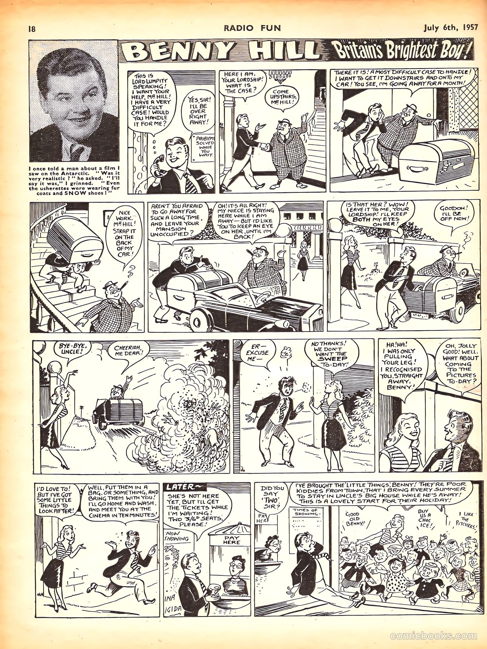 Radio Fun #978 (1957) — page 18 of 20