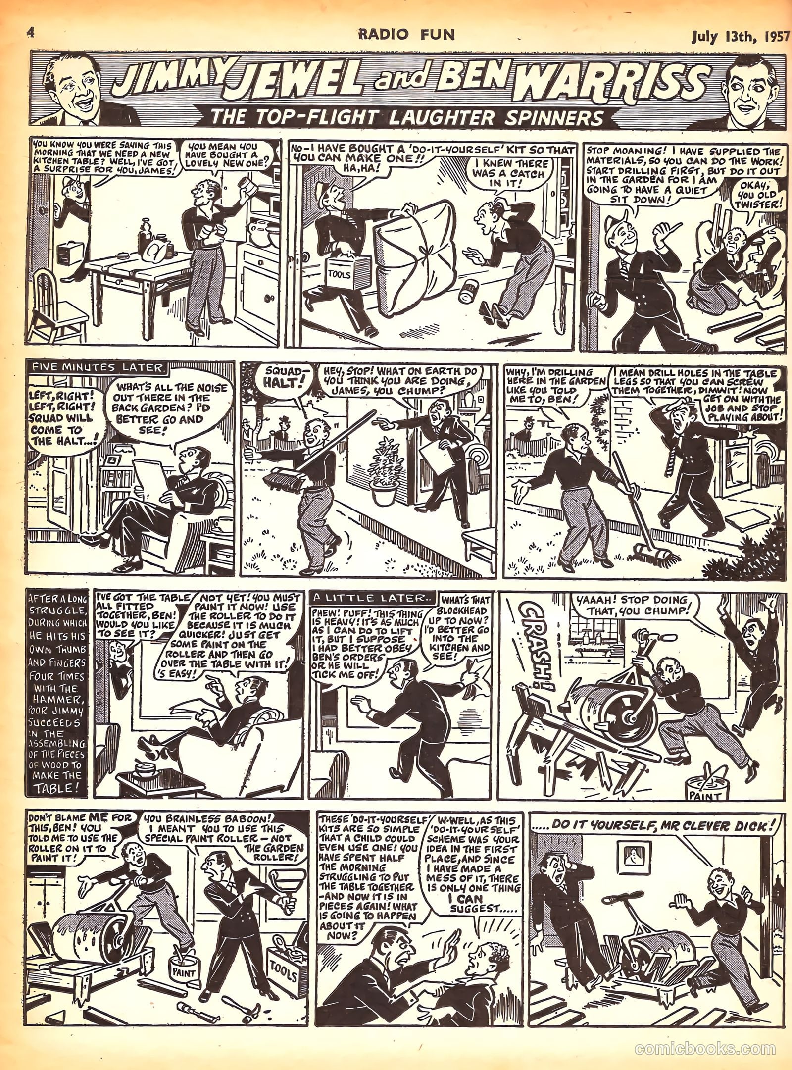 Radio Fun #979 (1957) — page 4 of 20