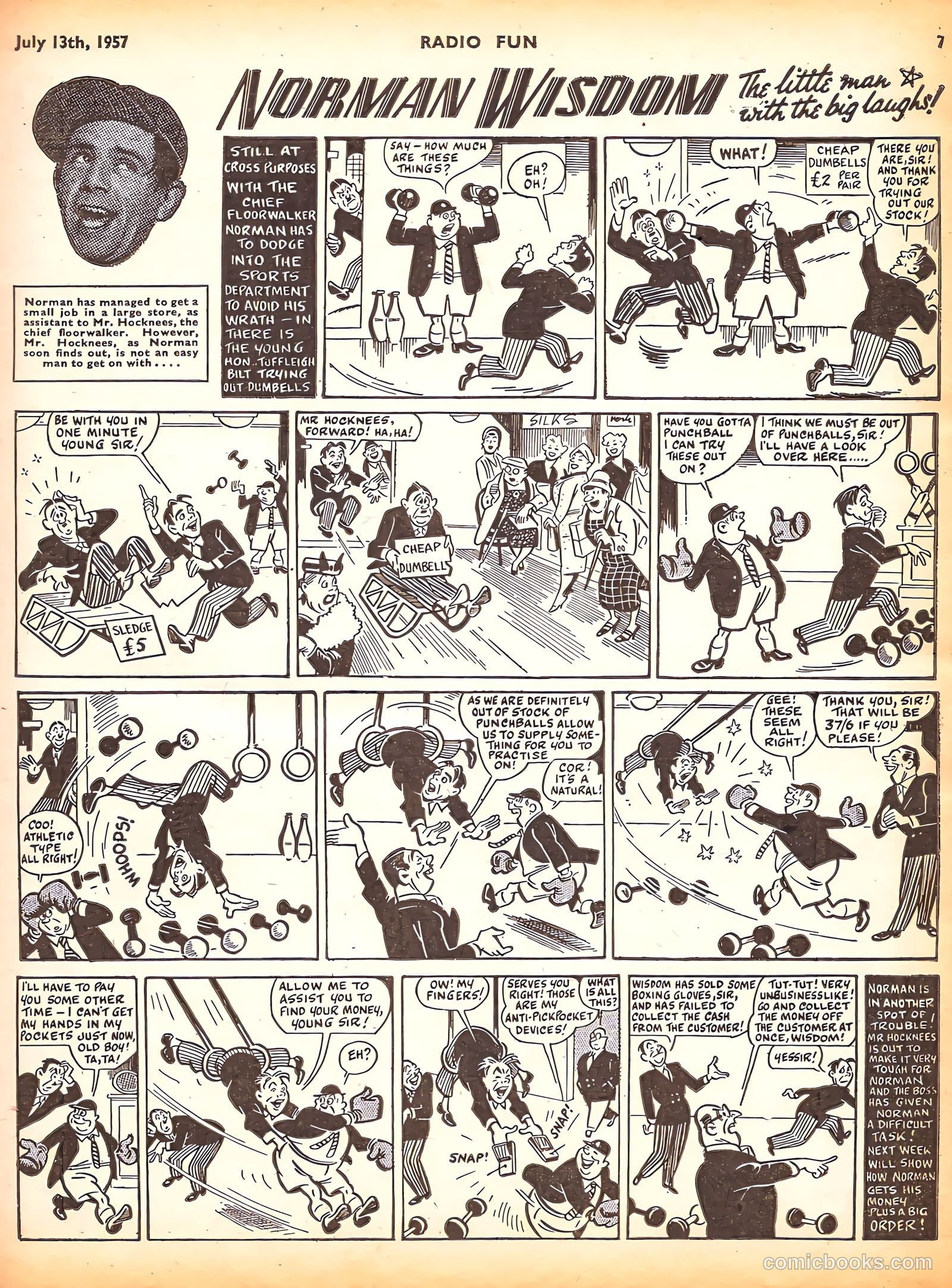 Radio Fun #979 (1957) — page 7 of 20