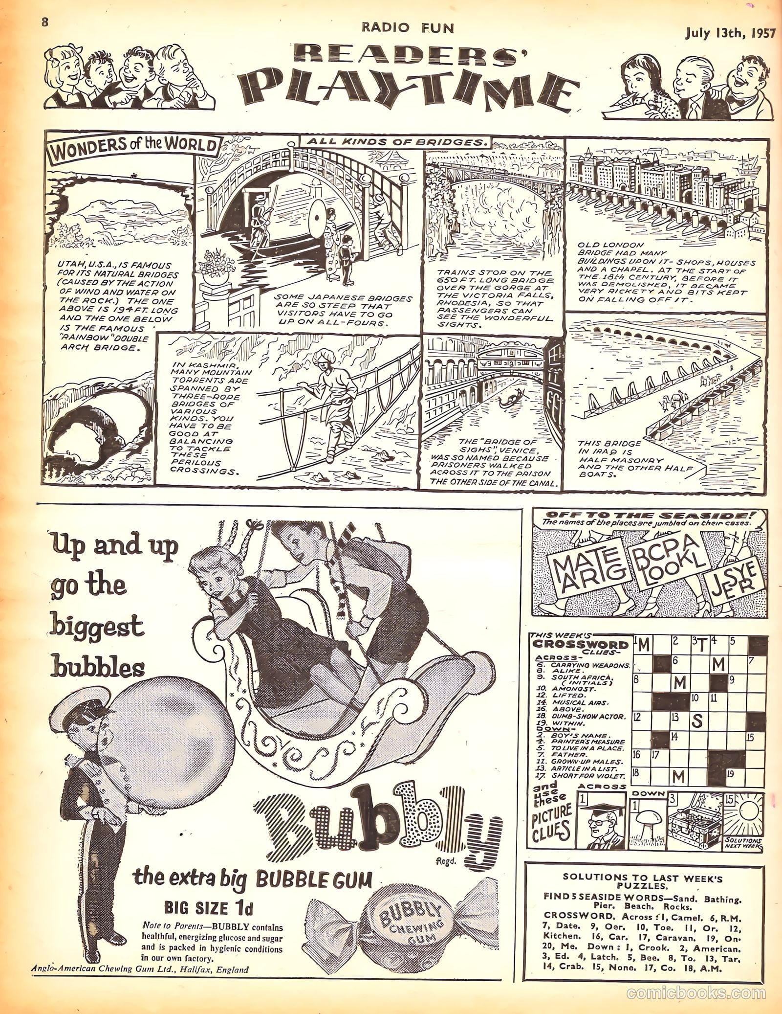 Radio Fun #979 (1957) — page 8 of 20
