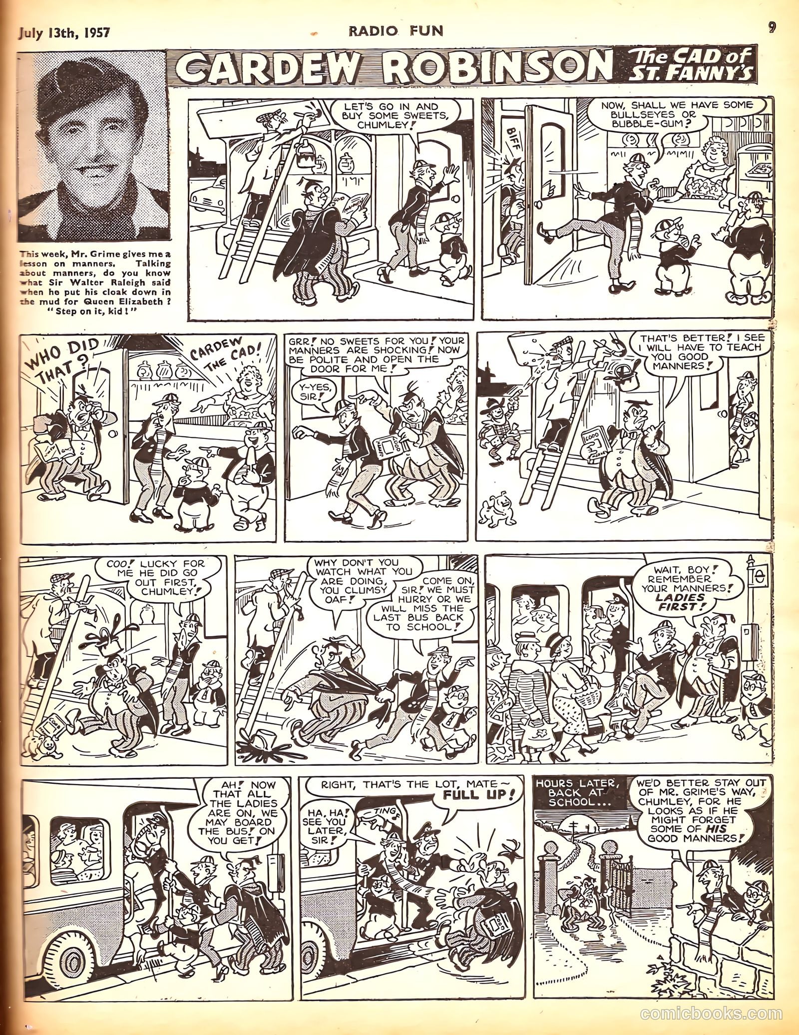 Radio Fun #979 (1957) — page 9 of 20
