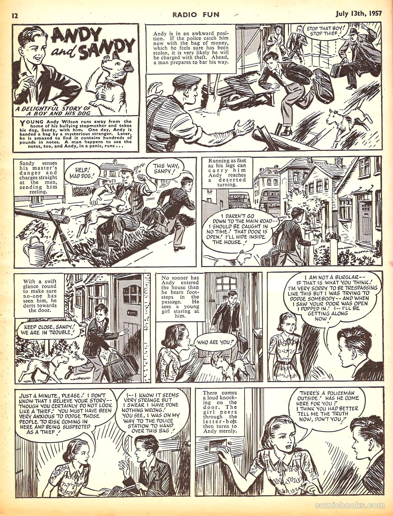 Radio Fun #979 (1957) — page 12 of 20