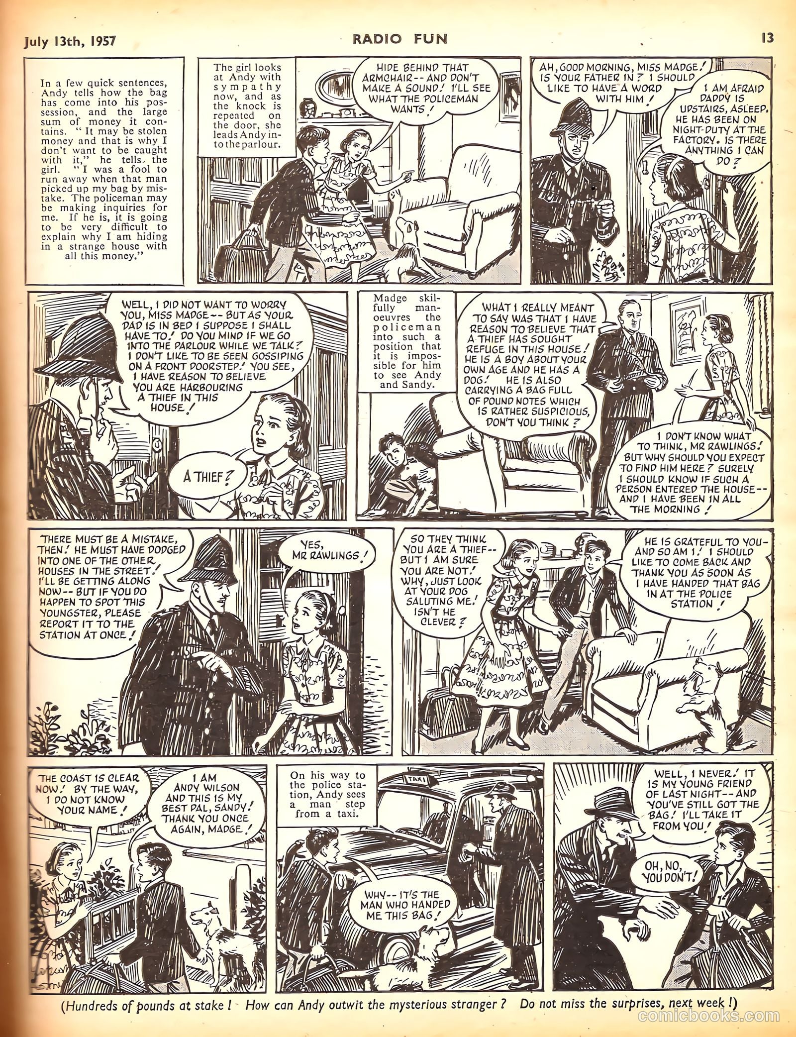 Radio Fun #979 (1957) — page 13 of 20