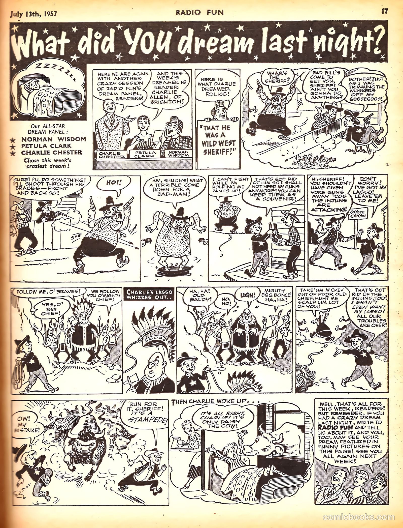 Radio Fun #979 (1957) — page 17 of 20