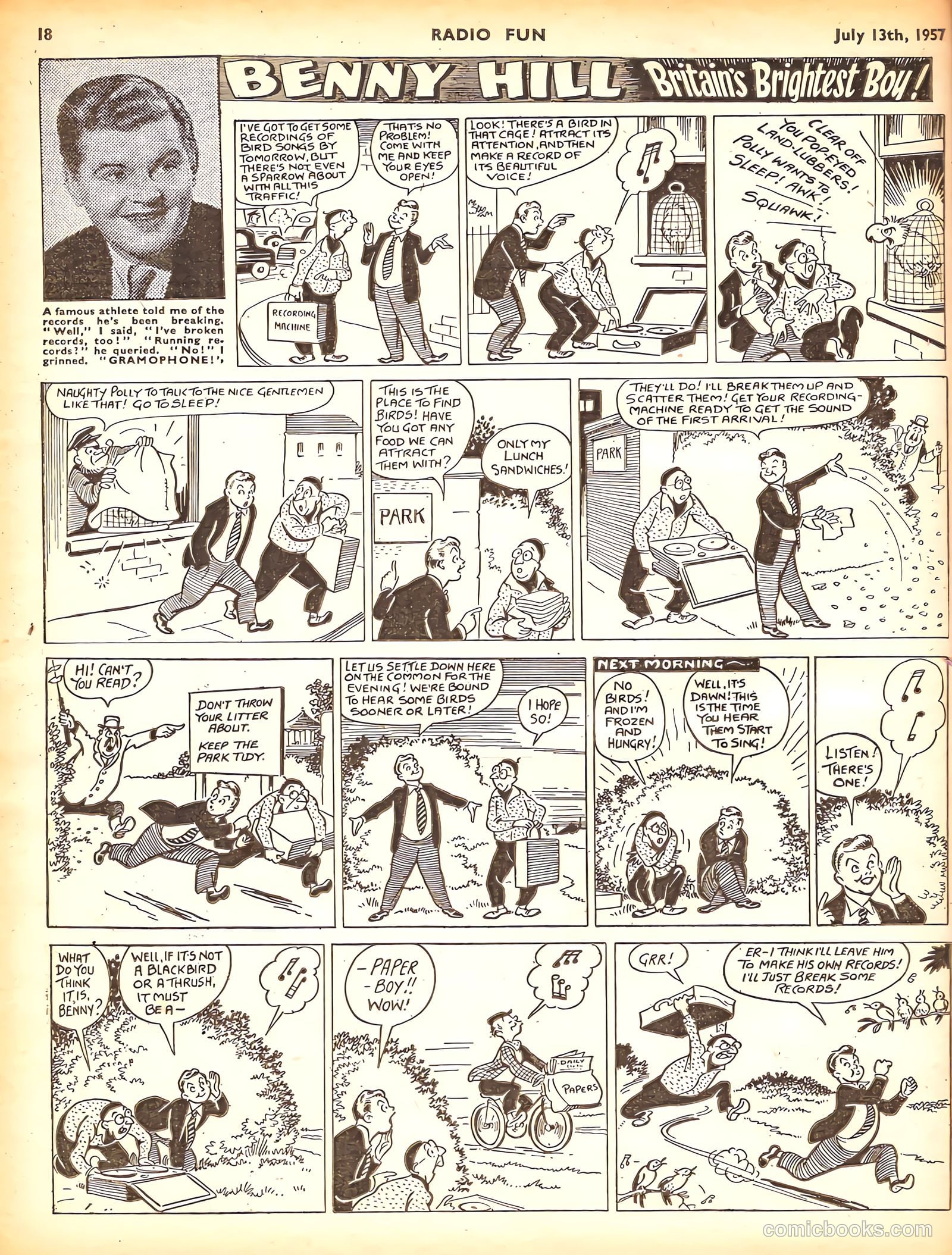 Radio Fun #979 (1957) — page 18 of 20