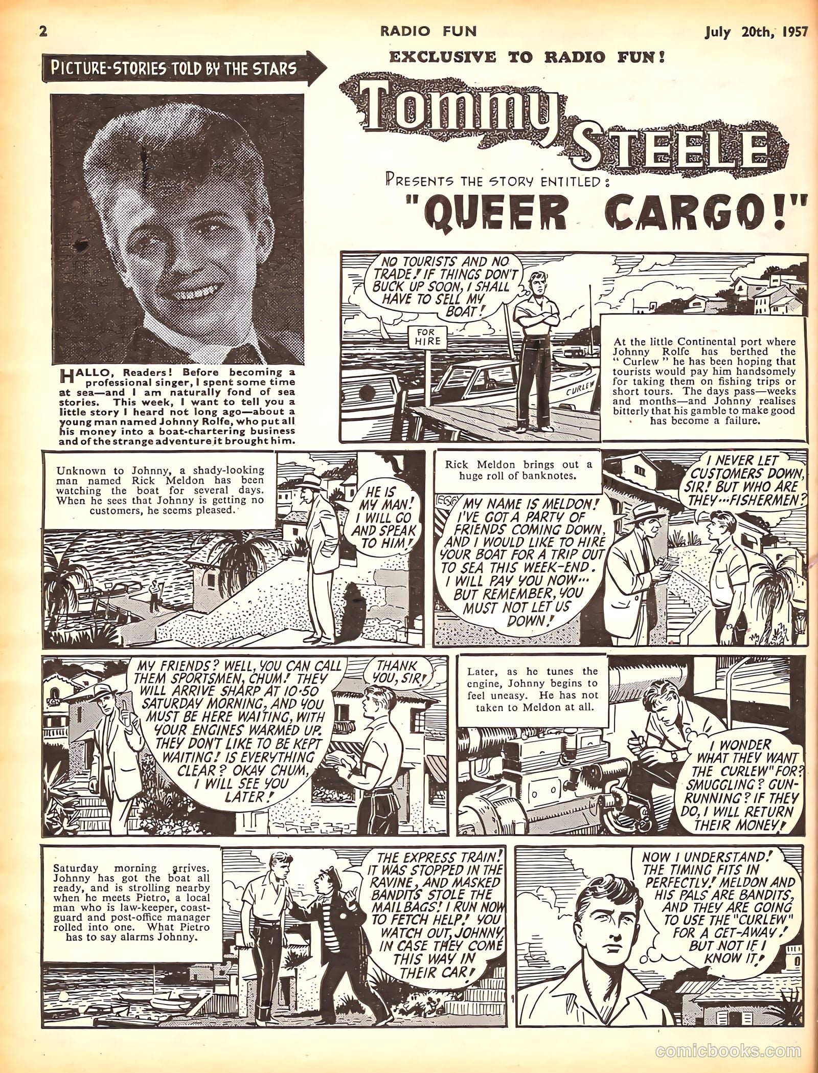 Radio Fun #980 (1957) — page 2 of 20