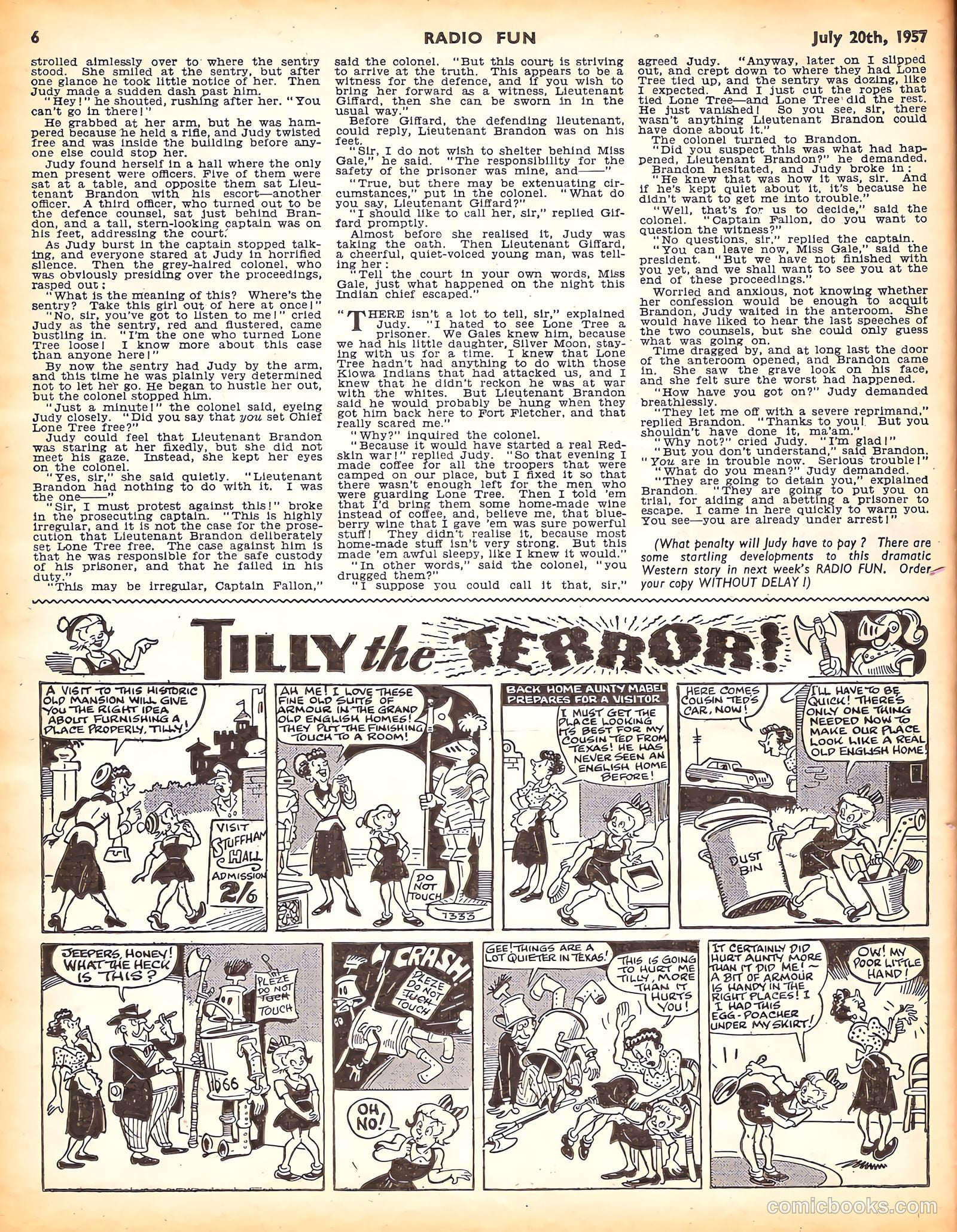 Radio Fun #980 (1957) — page 6 of 20