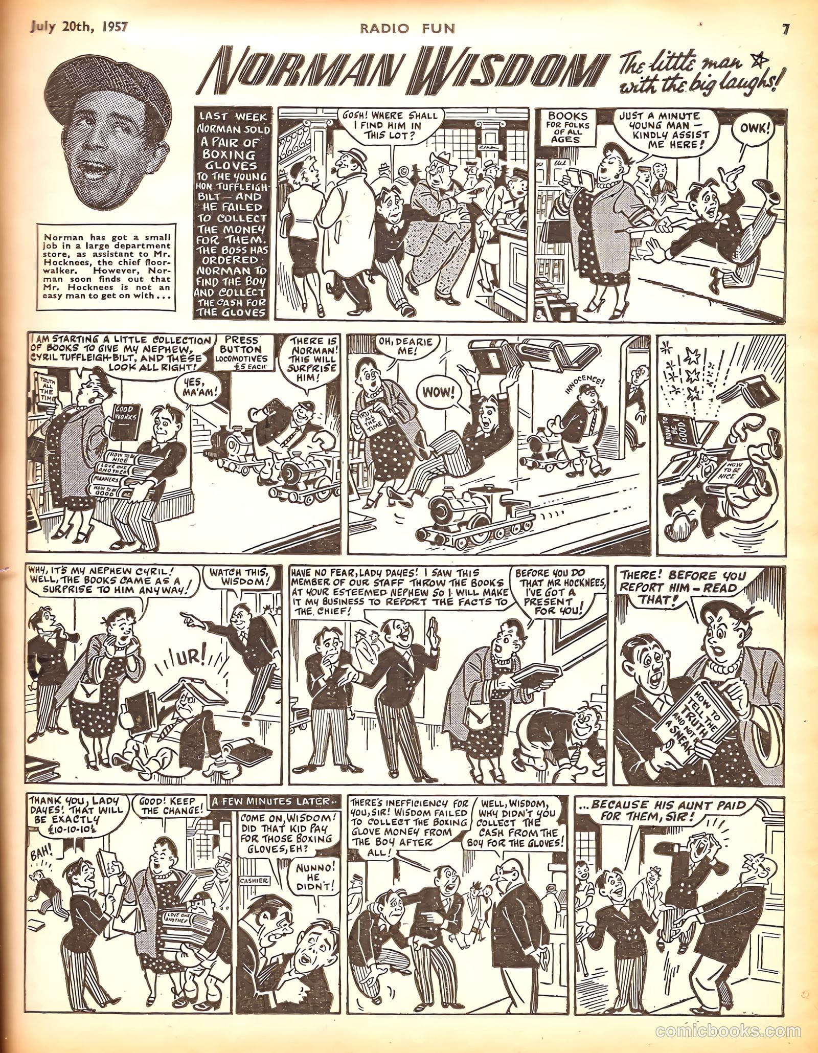 Radio Fun #980 (1957) — page 7 of 20