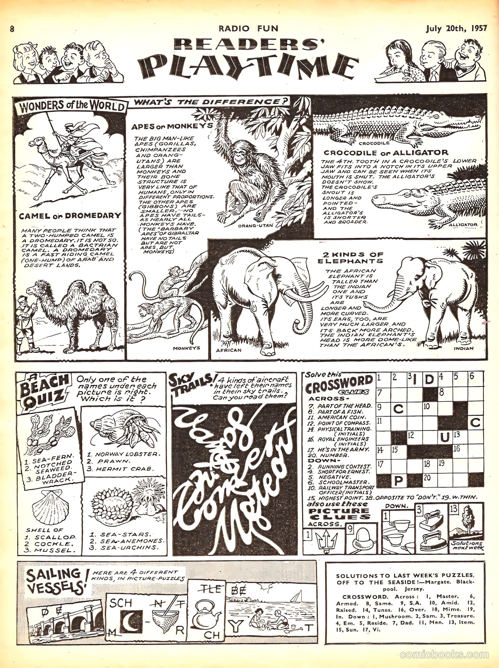 Radio Fun #980 (1957) — page 8 of 20