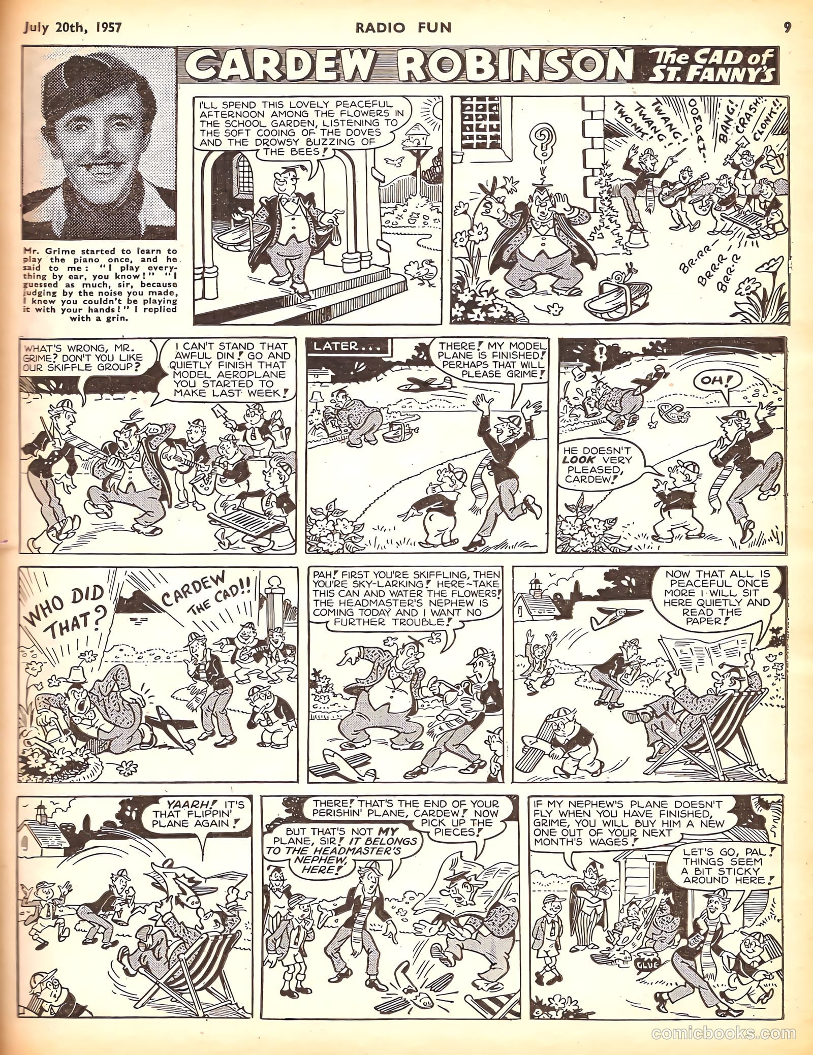Radio Fun #980 (1957) — page 9 of 20