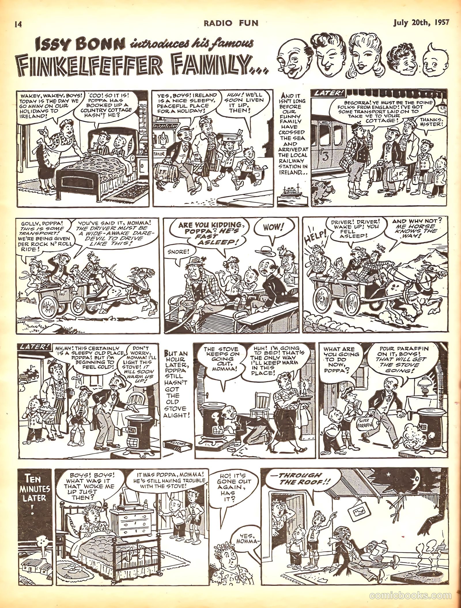 Radio Fun #980 (1957) — page 14 of 20