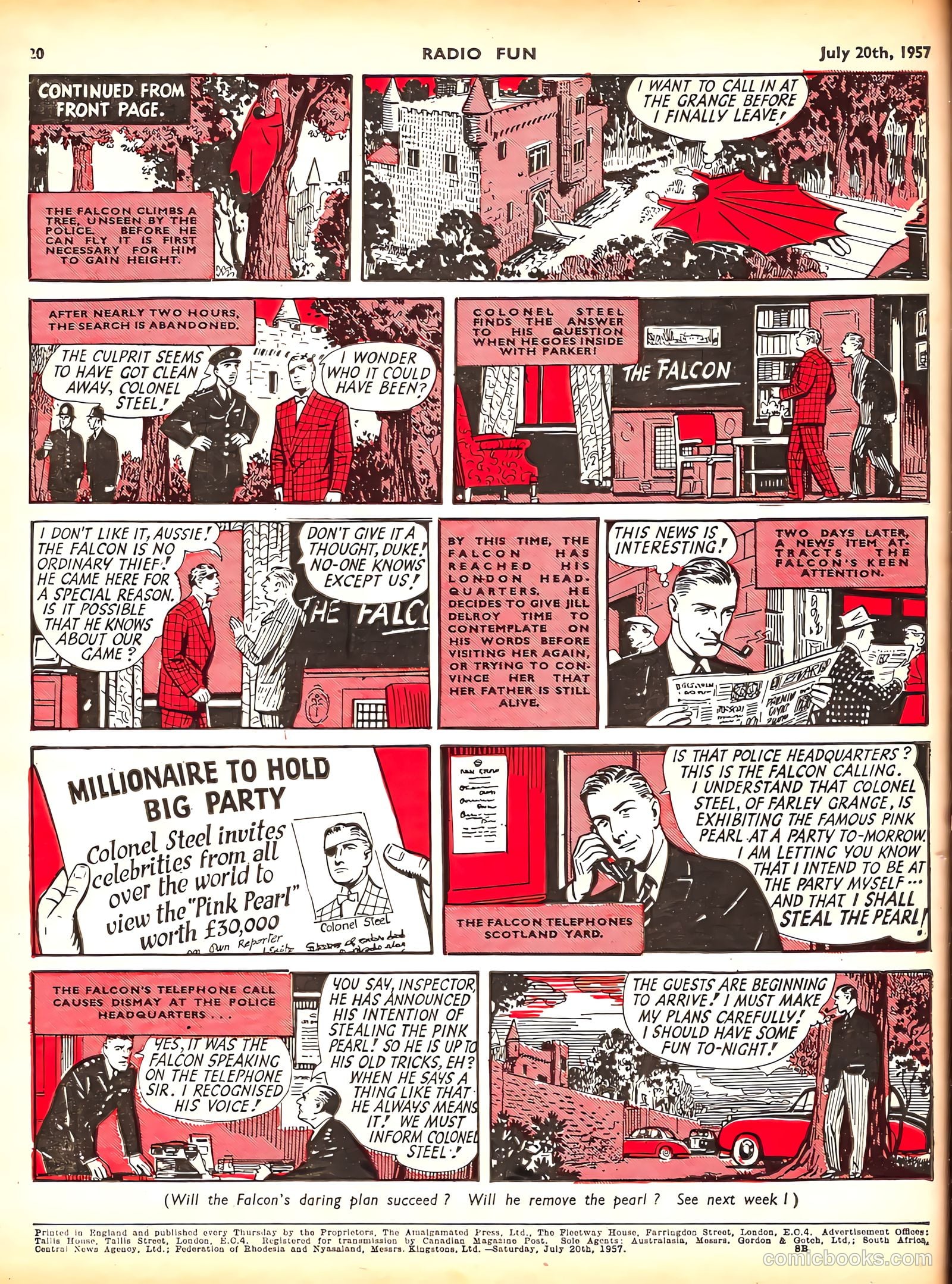 Radio Fun #980 (1957) — page 20 of 20