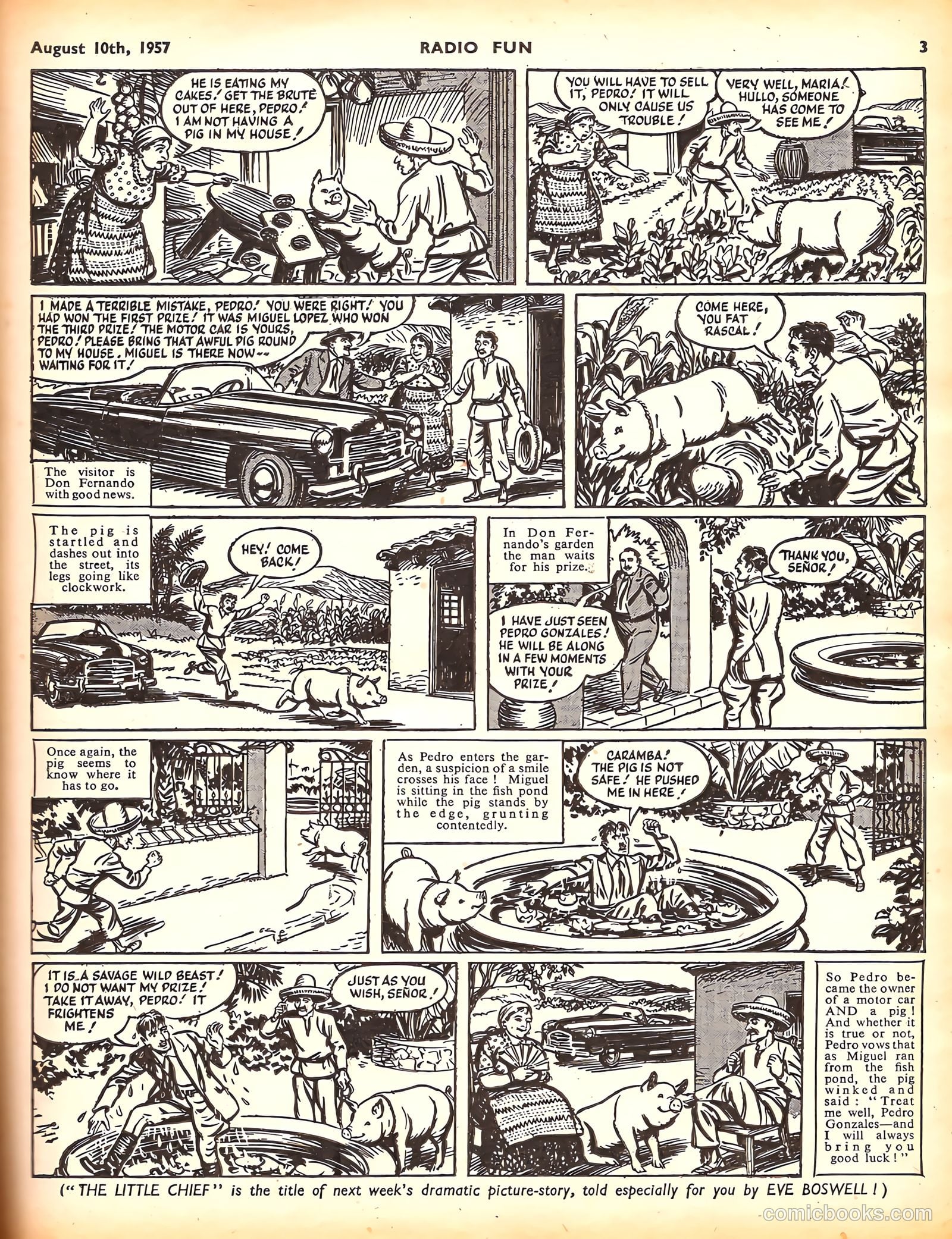 Radio Fun #983 (1957) — page 3 of 20