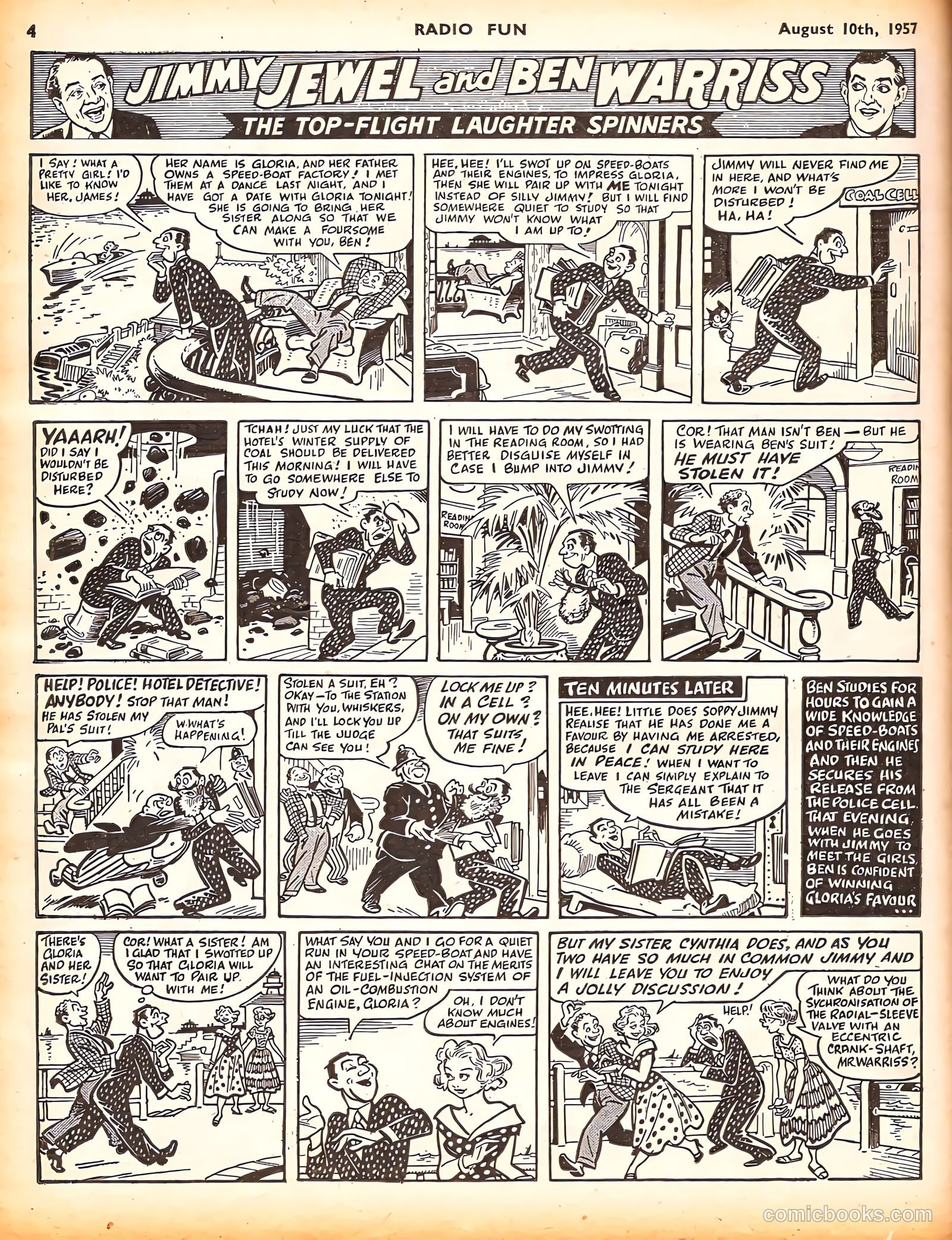 Radio Fun #983 (1957) — page 4 of 20