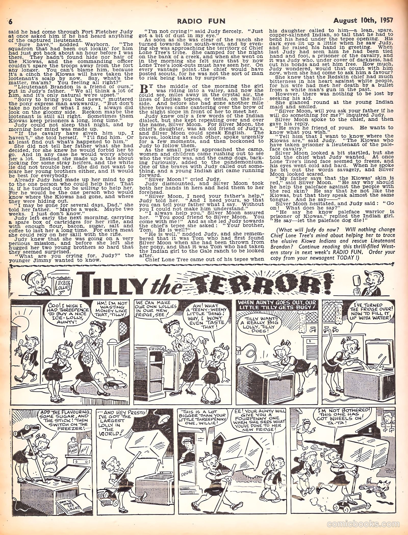 Radio Fun #983 (1957) — page 6 of 20