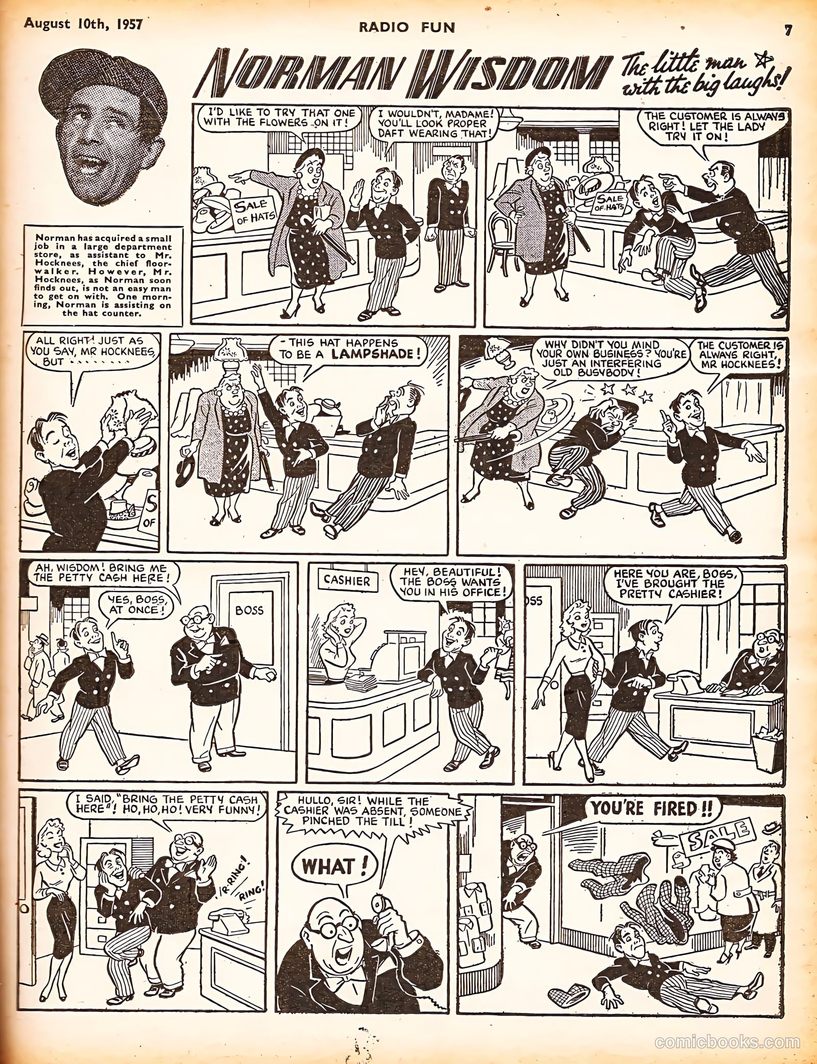 Radio Fun #983 (1957) — page 7 of 20