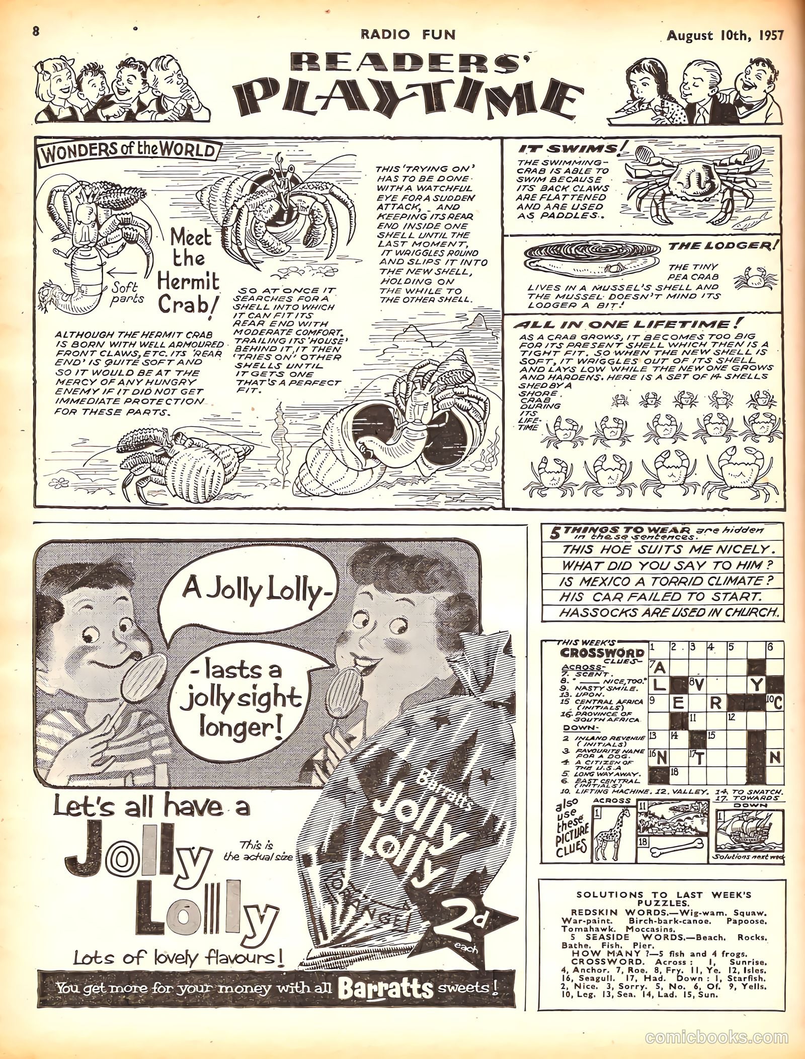 Radio Fun #983 (1957) — page 8 of 20