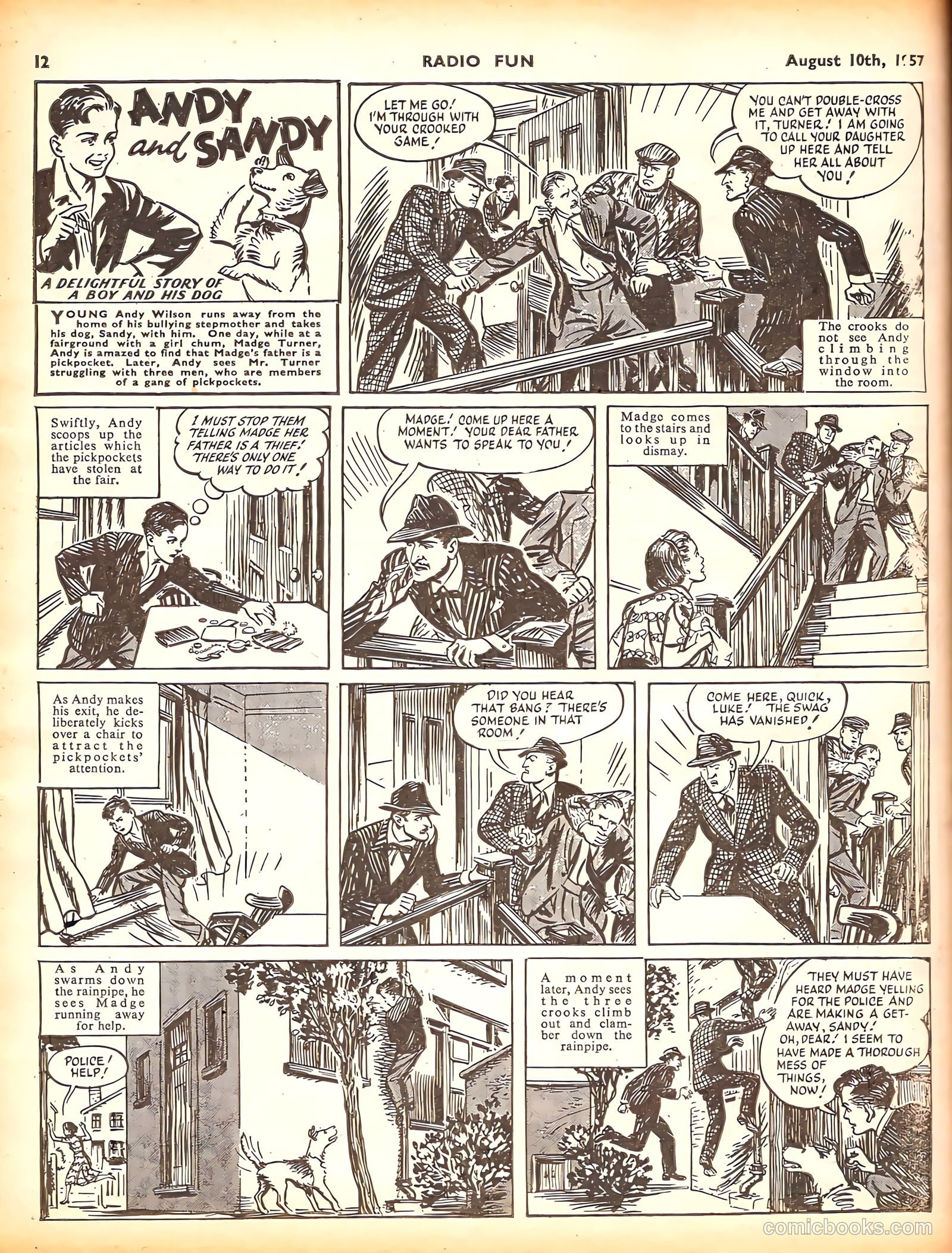 Radio Fun #983 (1957) — page 12 of 20
