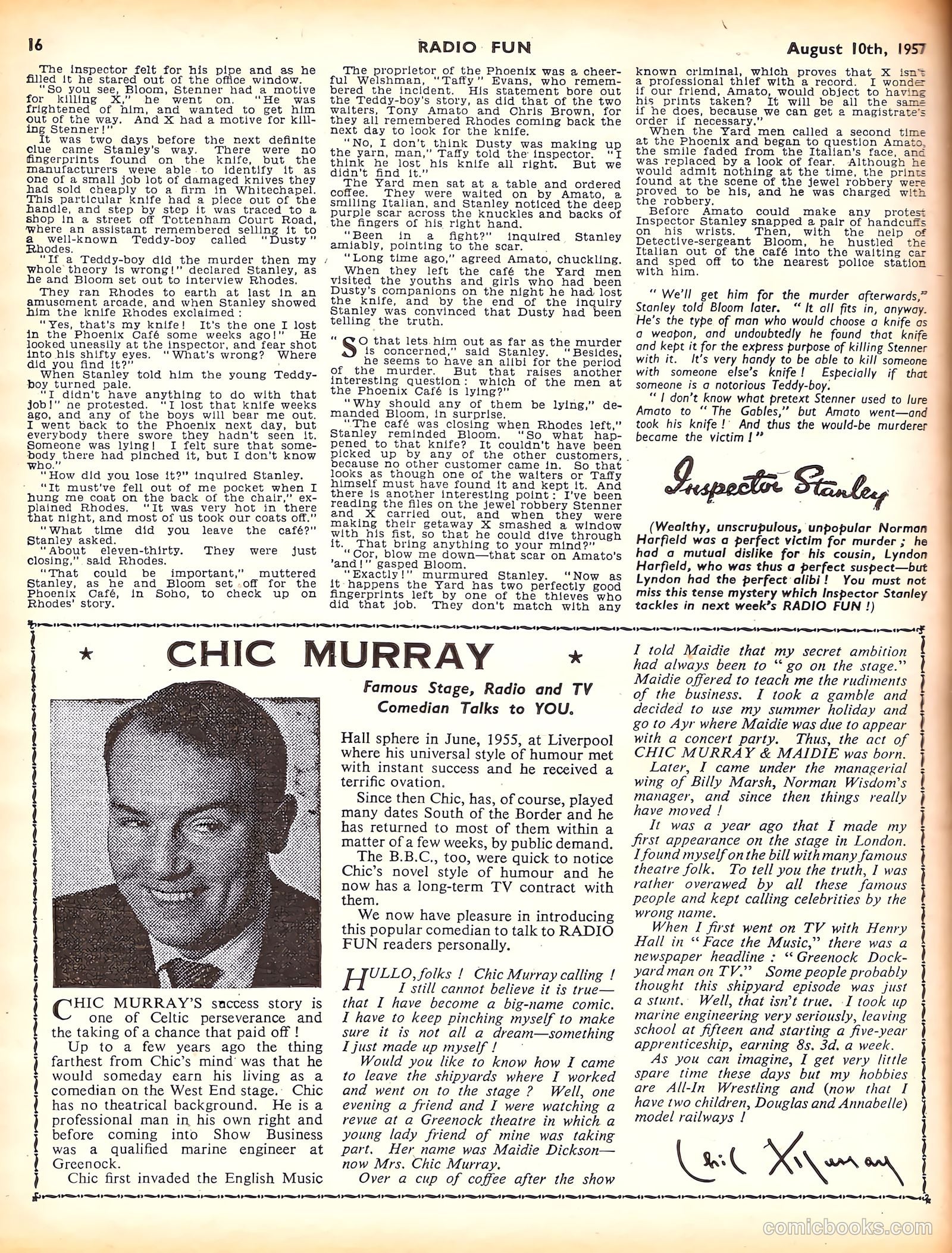 Radio Fun #983 (1957) — page 16 of 20