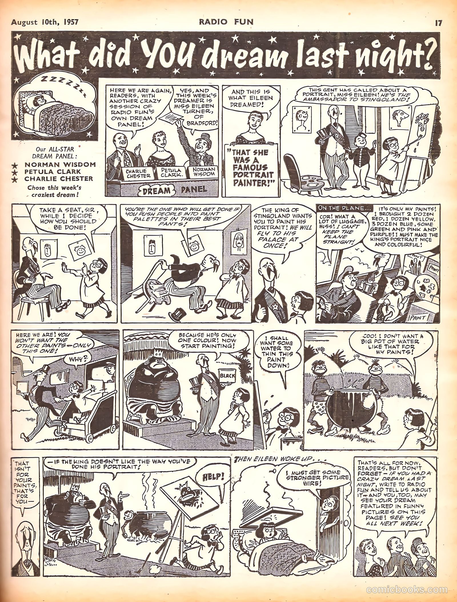 Radio Fun #983 (1957) — page 17 of 20