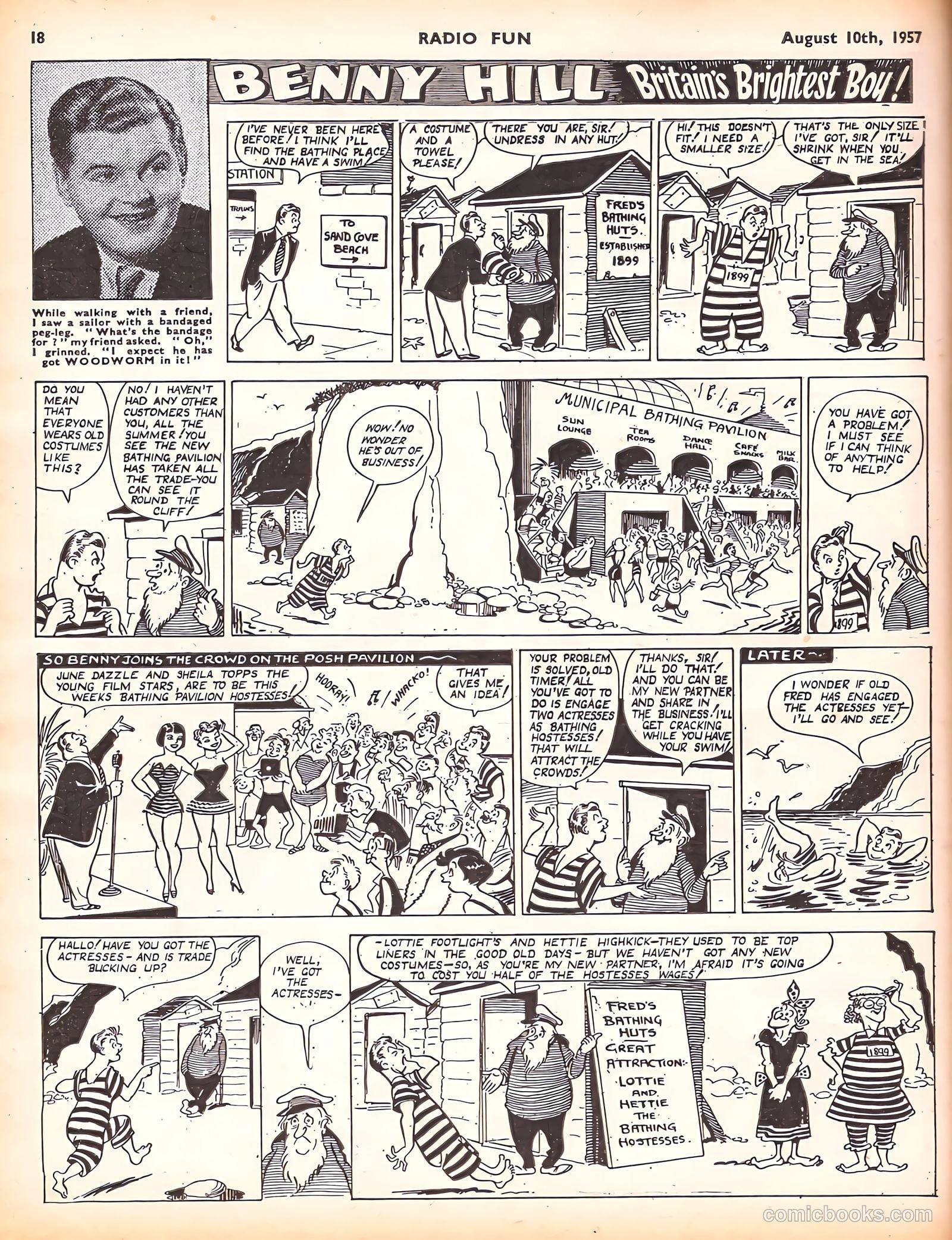Radio Fun #983 (1957) — page 18 of 20